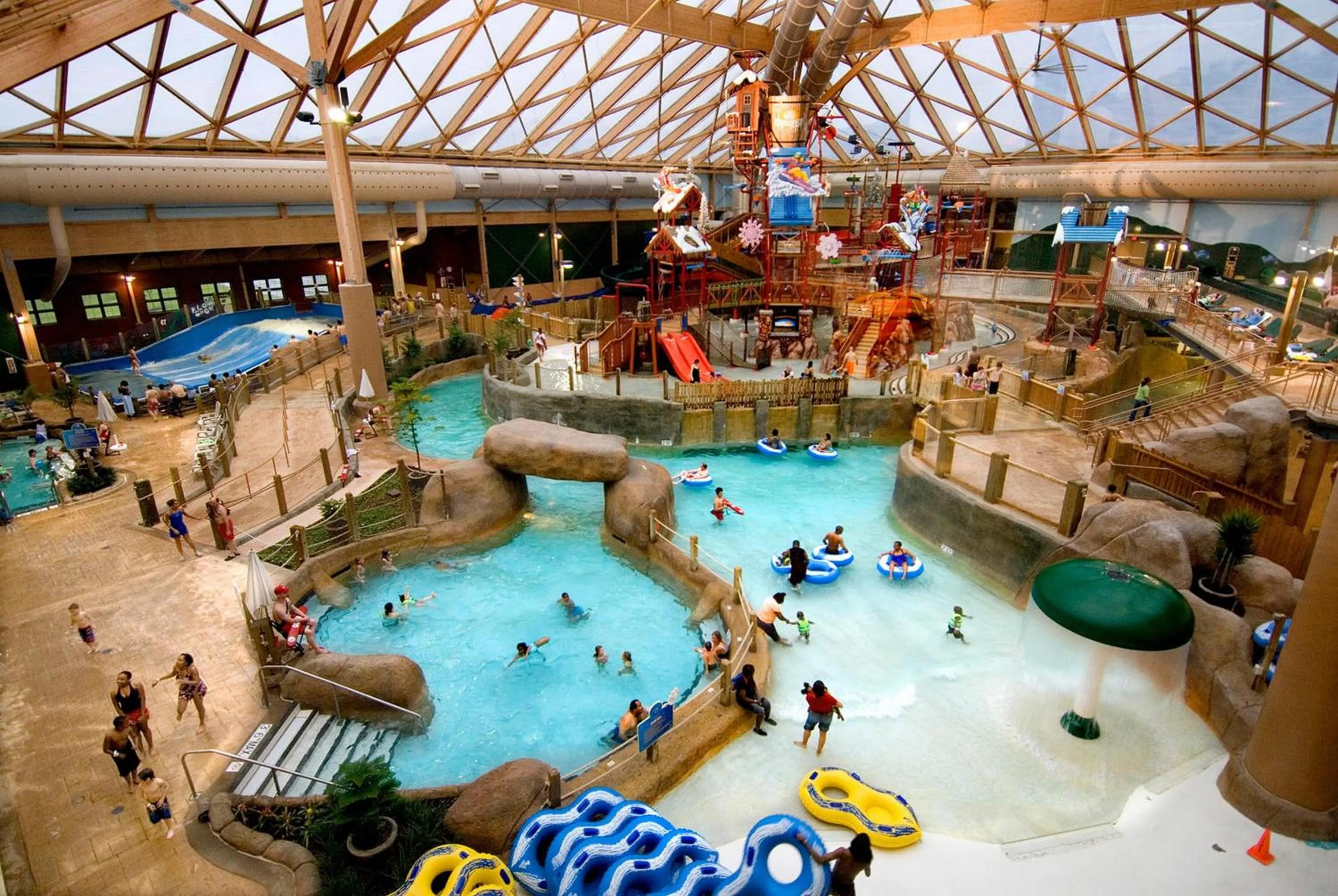 Aqua park in Massanutten Resort by TripForth