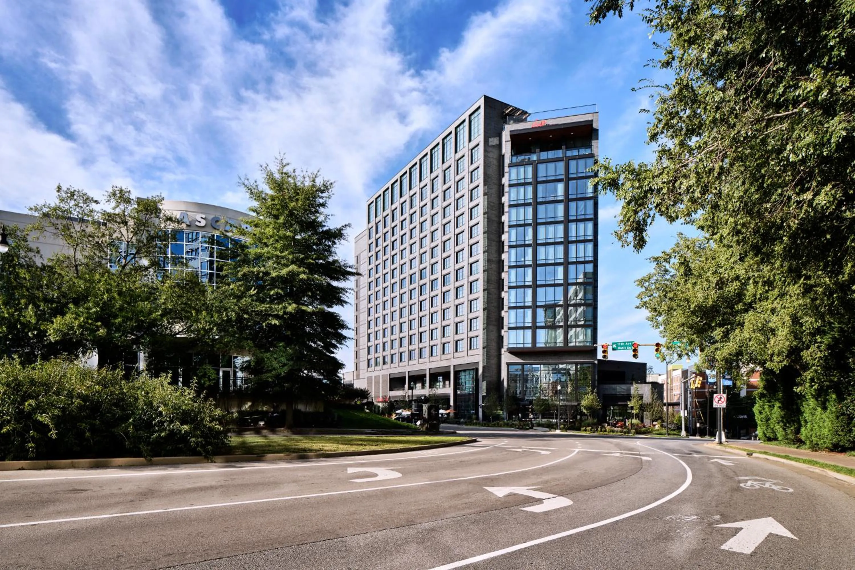 Property building in Virgin Hotels Nashville