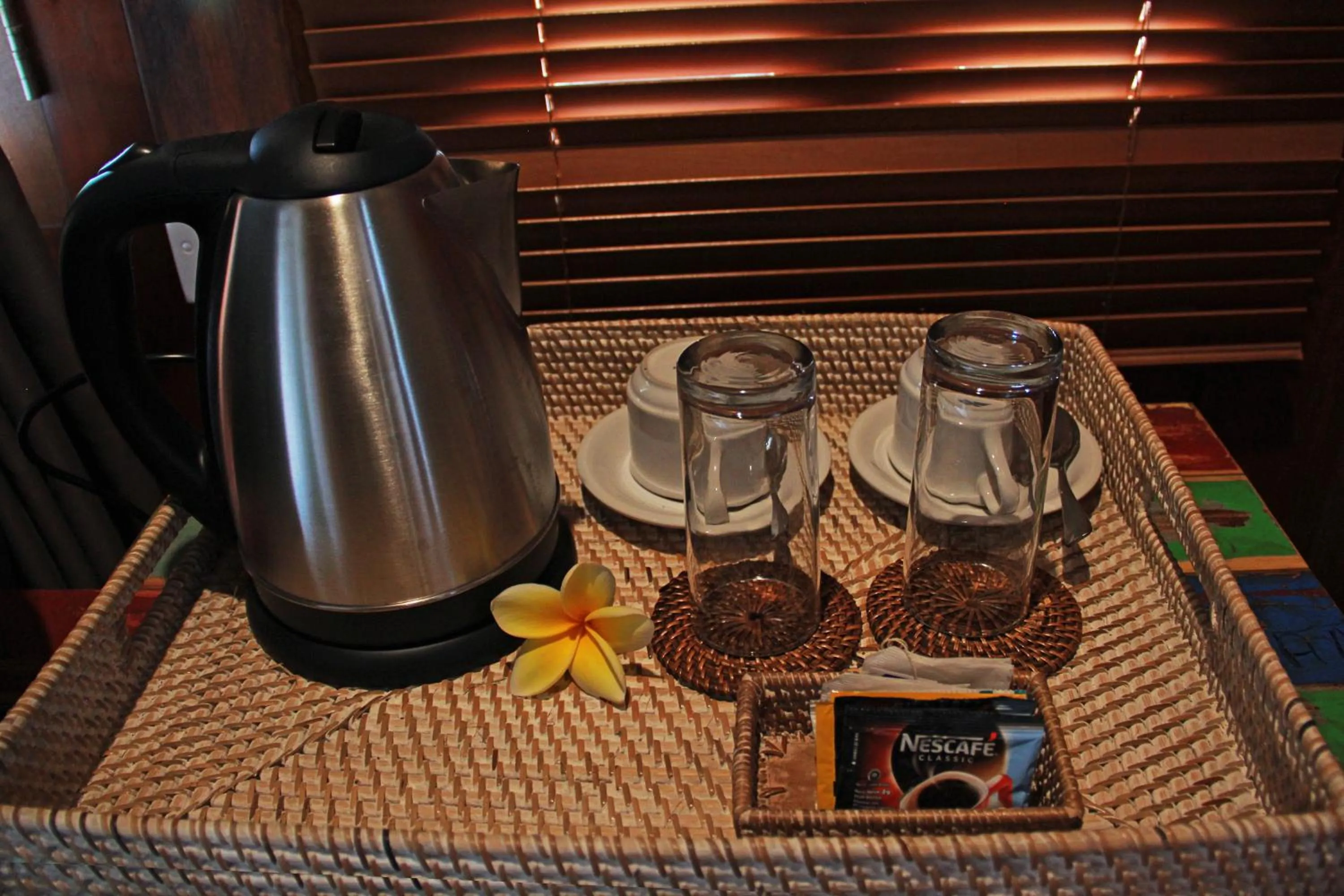 Coffee/tea facilities in Galang hari villa