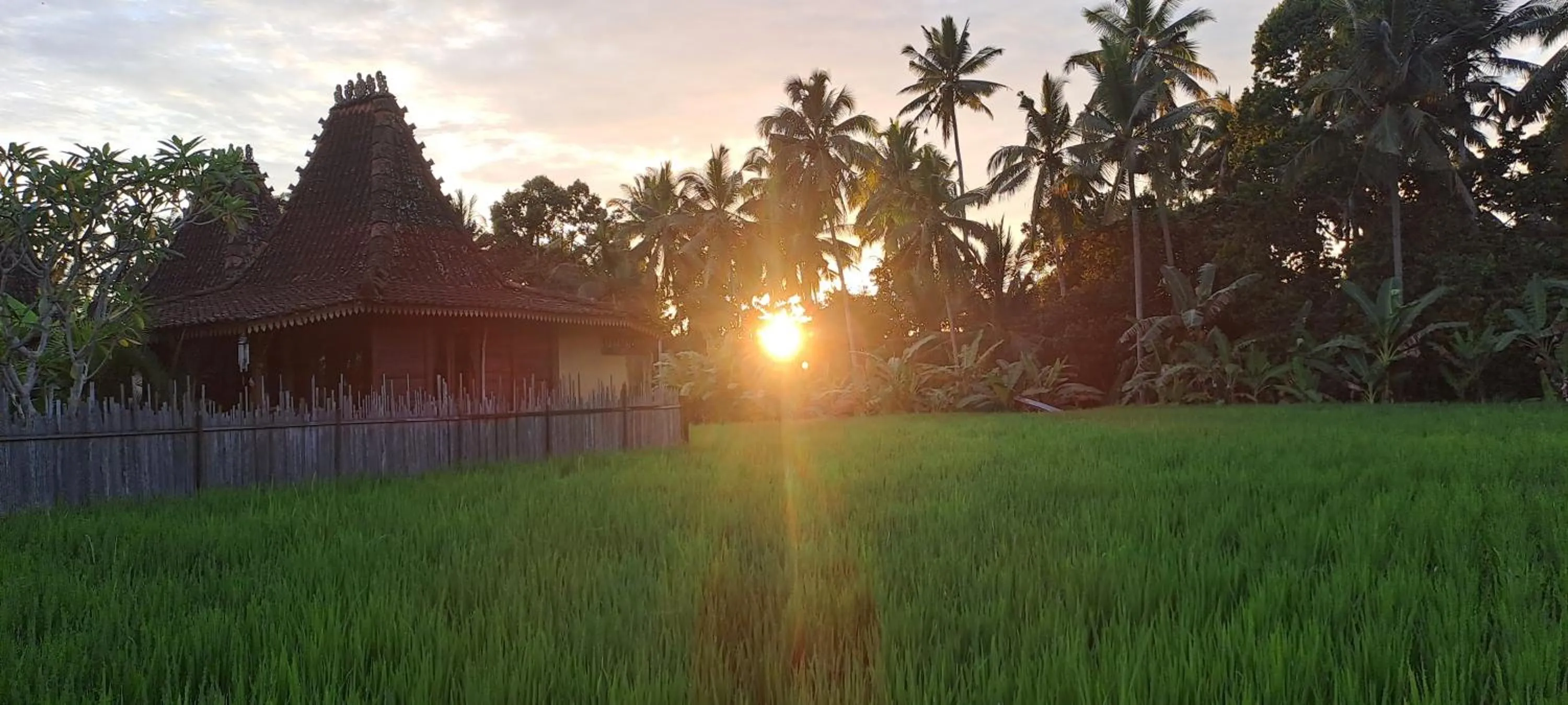 Day in Galang hari villa