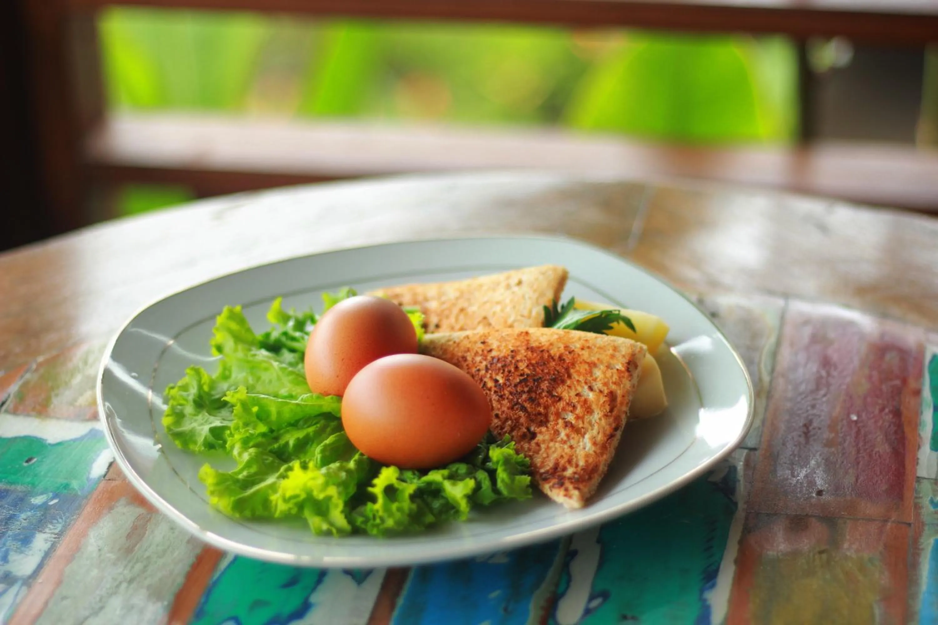 Food and drinks in Galang hari villa