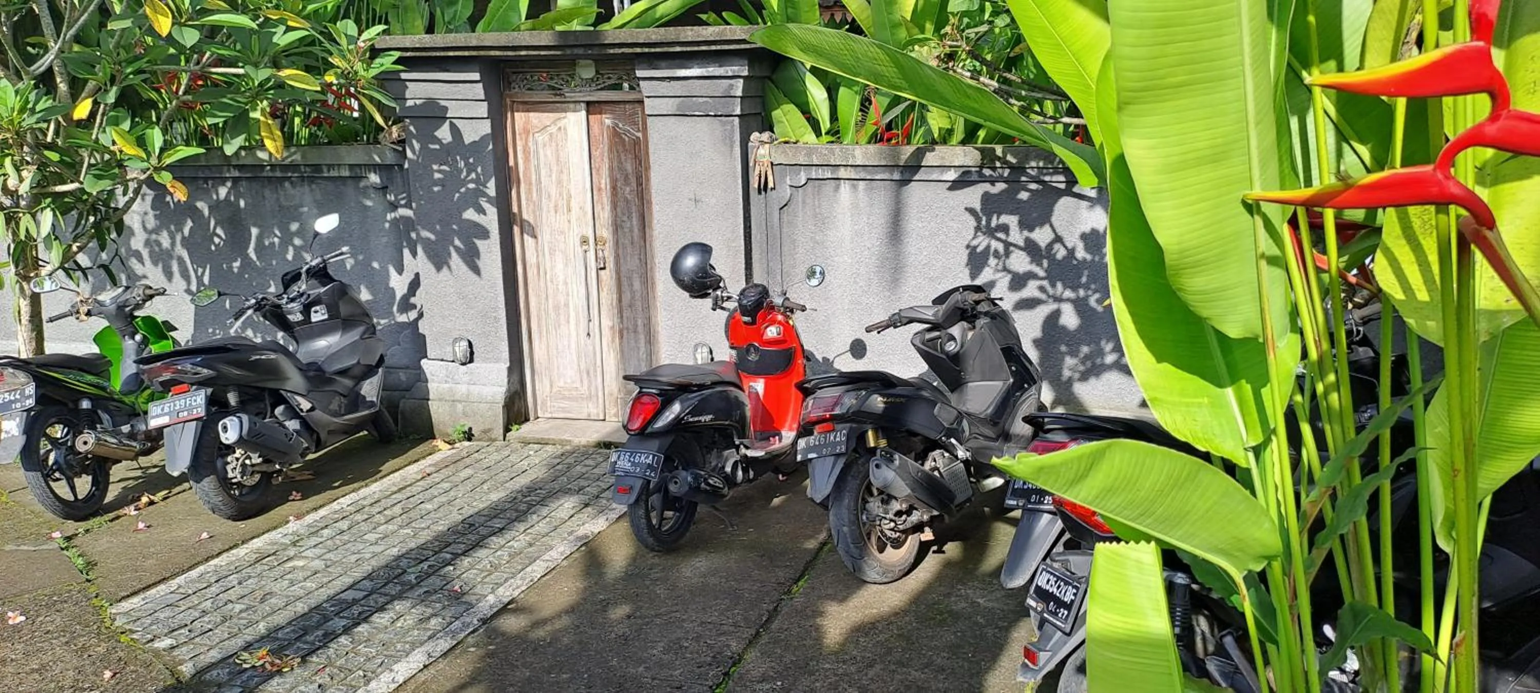 Parking in Galang hari villa