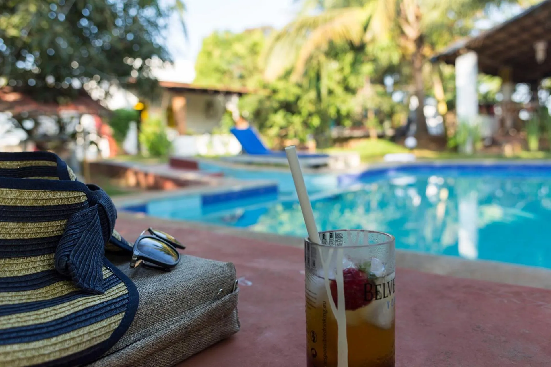 Pool view in The Hammock Goa