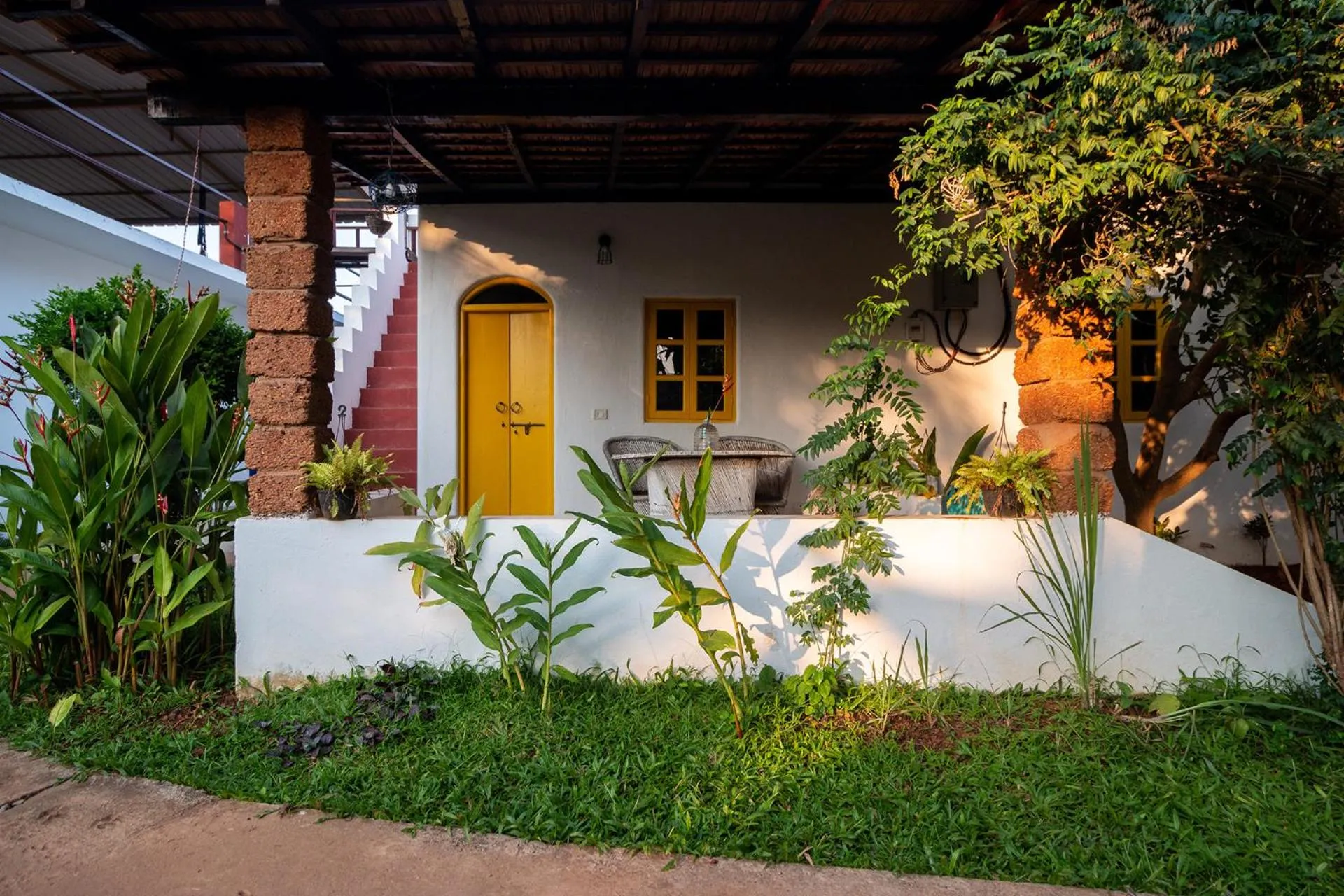 Facade/entrance in The Hammock Goa