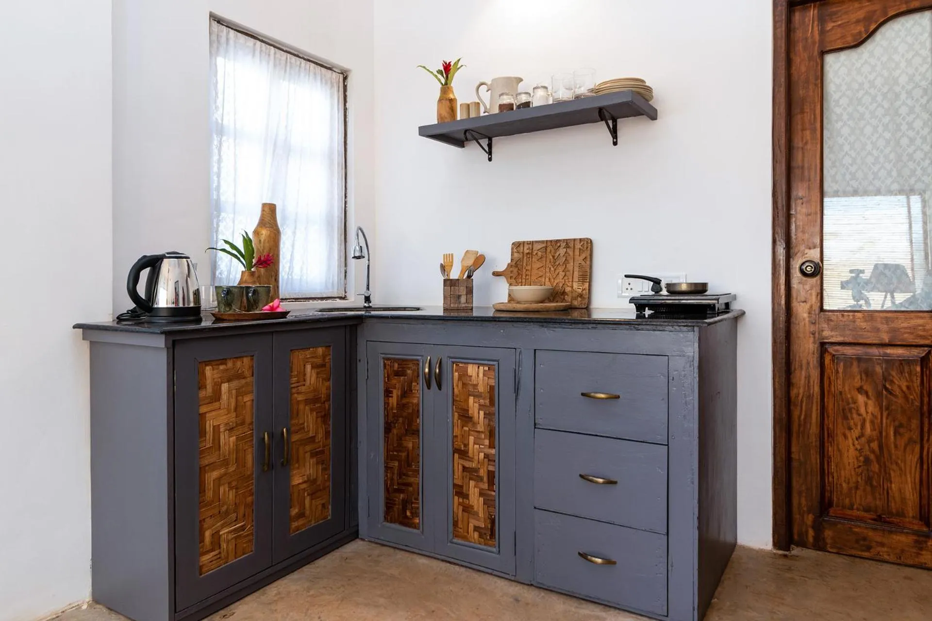 Kitchen or kitchenette in The Hammock Goa