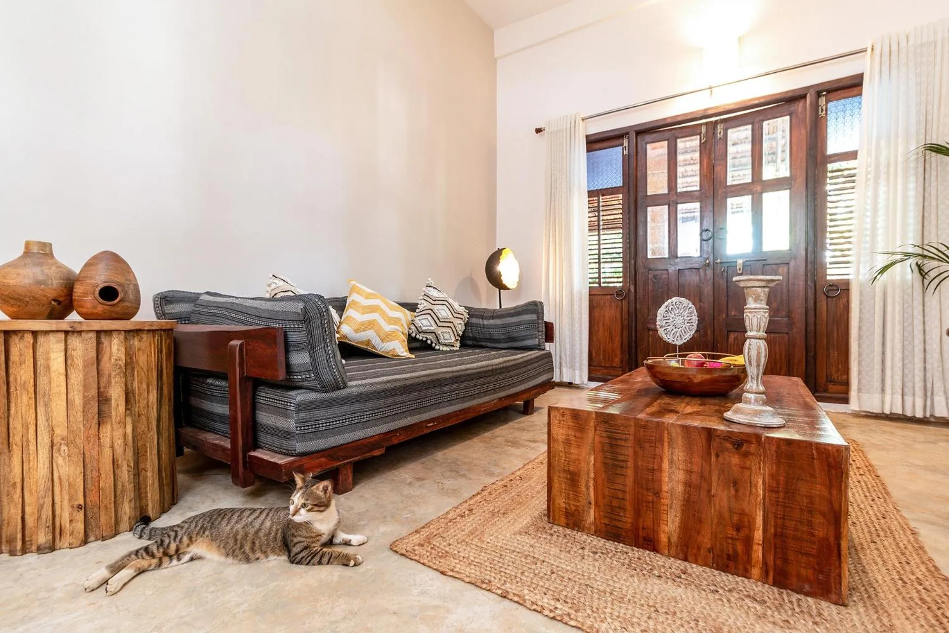 Living room in The Hammock Goa