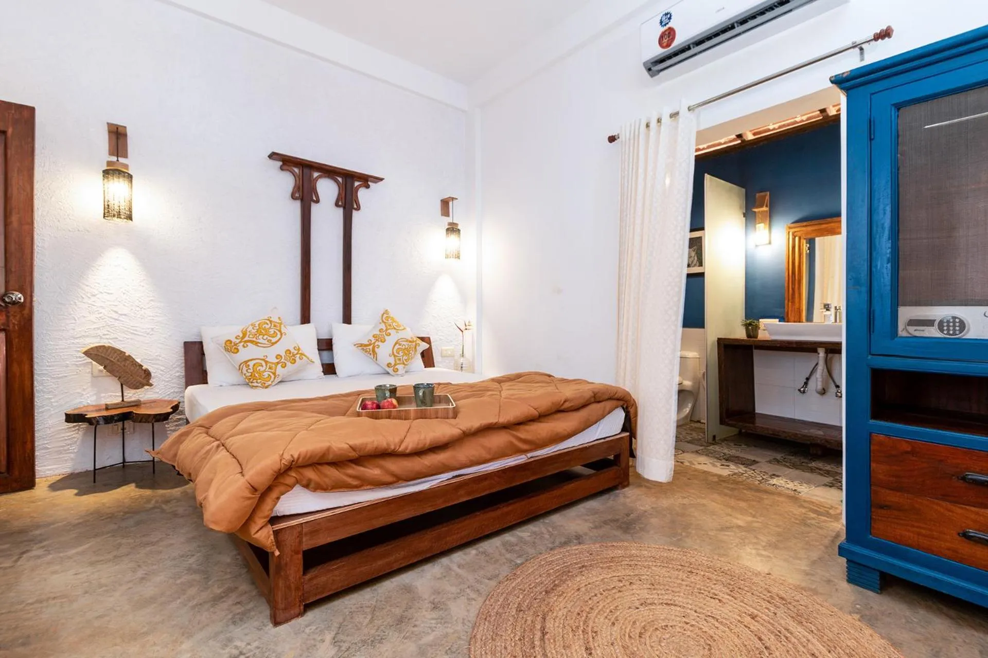 Bedroom, Bed in The Hammock Goa