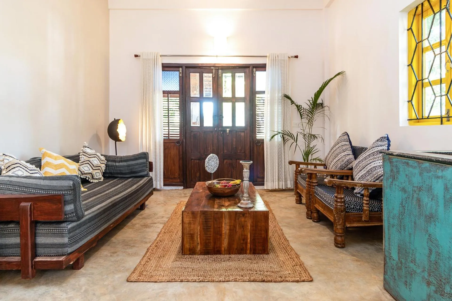 Living room in The Hammock Goa