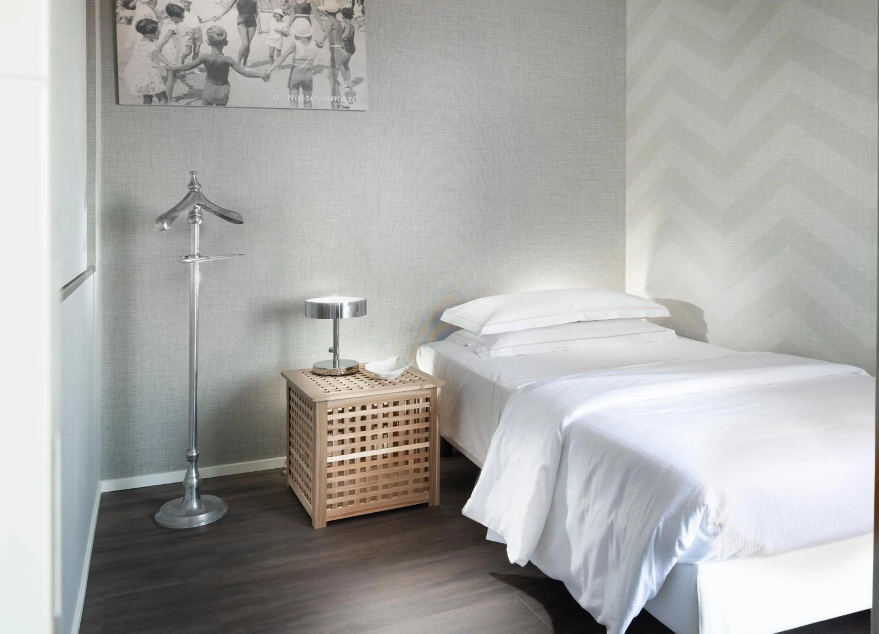 View (from property/room), Bed in Hotel Atlantic Riviera Mare