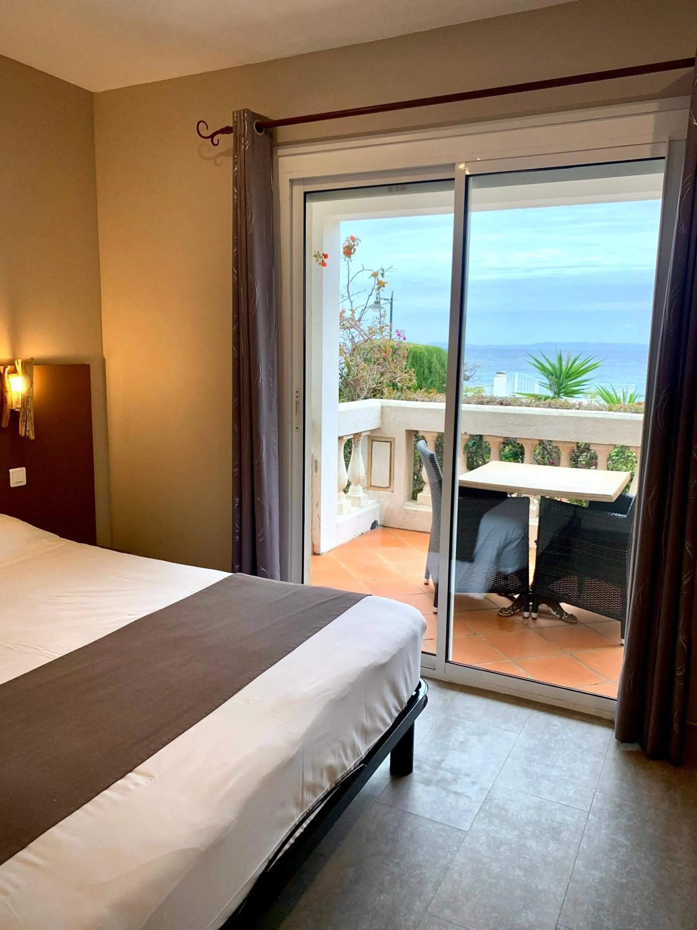 Balcony/Terrace in Hôtel Beau Soleil