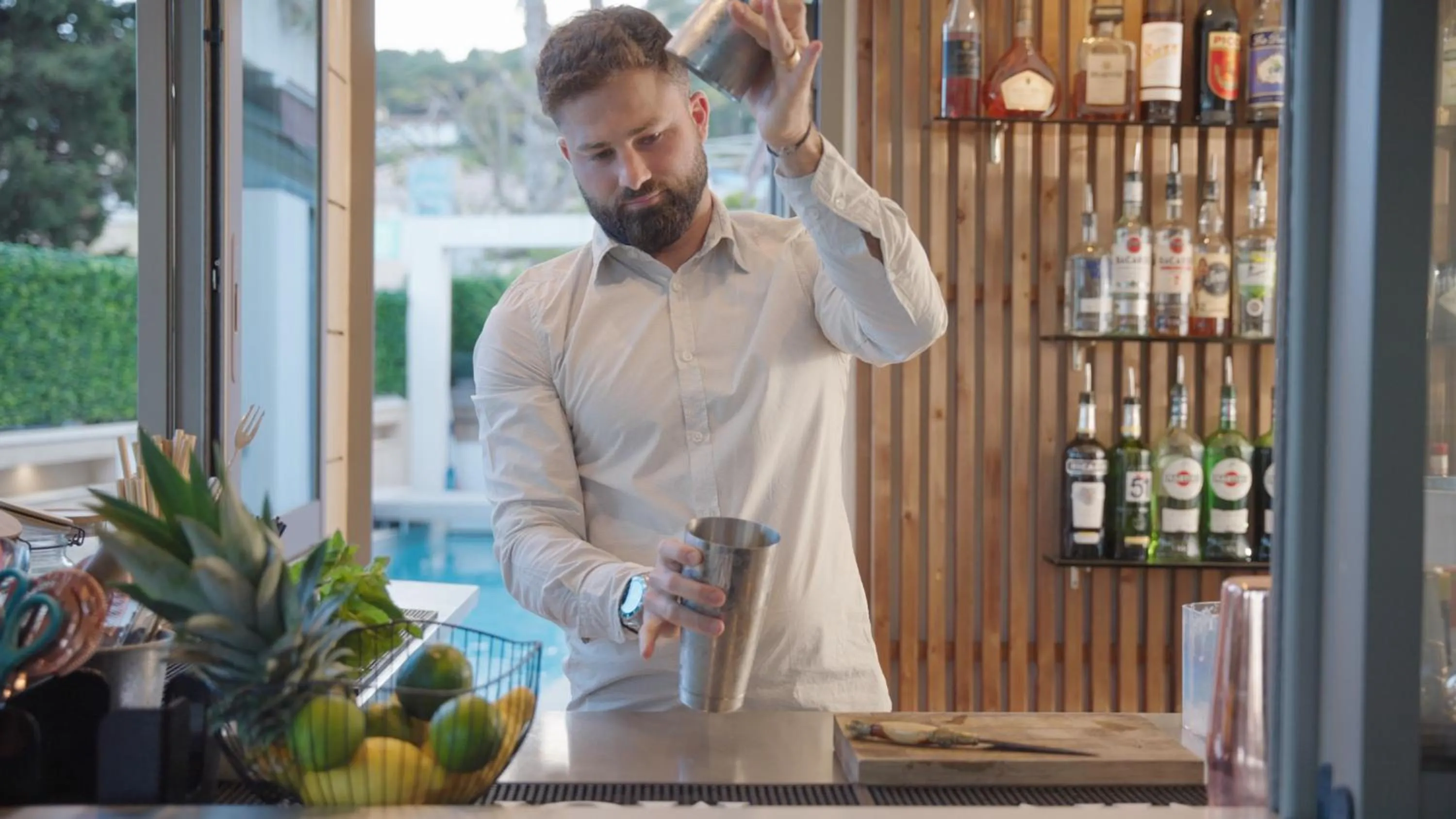 Lounge or bar in Hôtel Beau Soleil