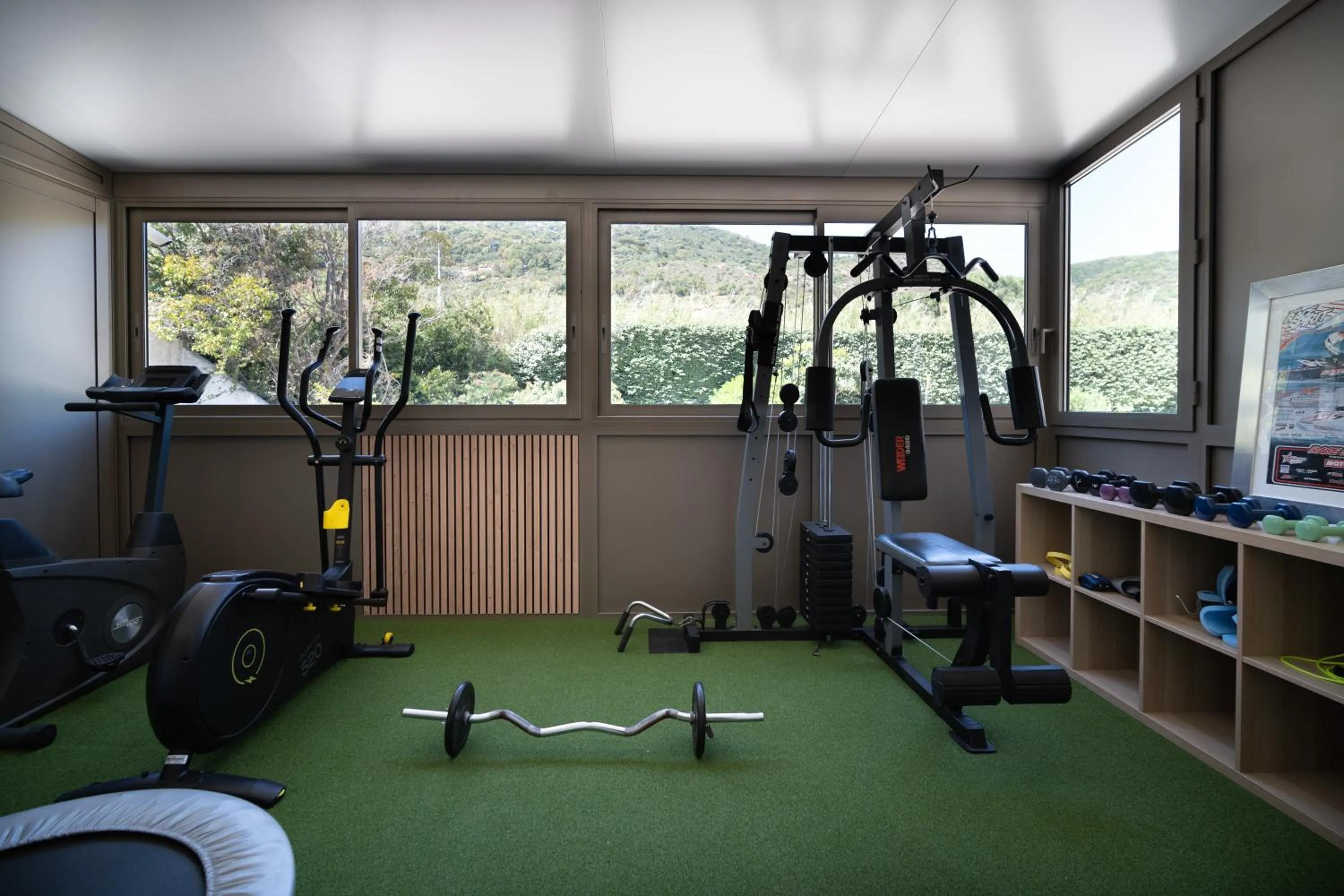 Fitness centre/facilities in Hôtel Beau Soleil