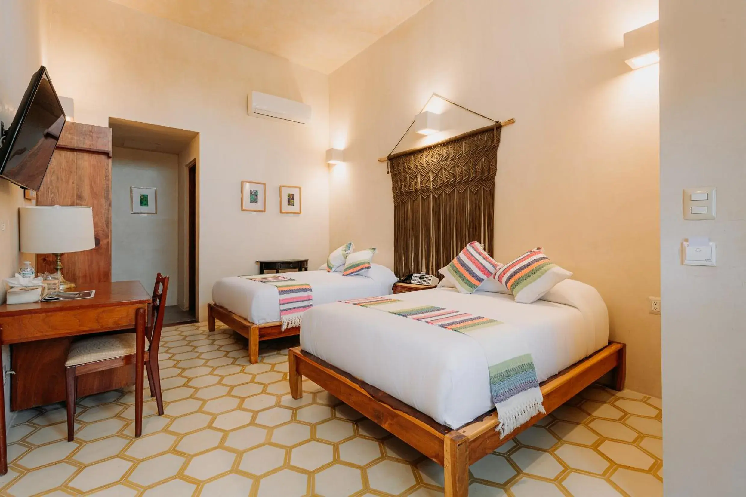 Photo of the whole room, Bed in Waye Valladolid Centro - Sustainable, Authentic Experiences & Pet Friendly Boutique Hotel Photo of the whole room, Bed in Waye Valladolid Centro - Sustainable, Authentic Experiences & Pet Friendly Boutique Hotel