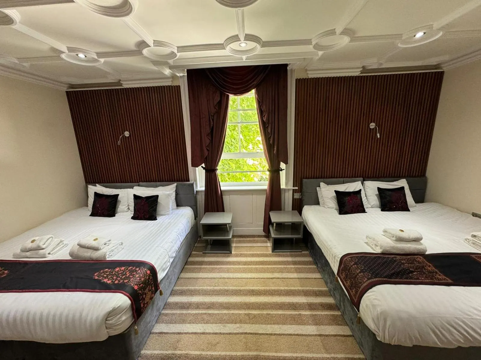 Bed in High Tor Hotel