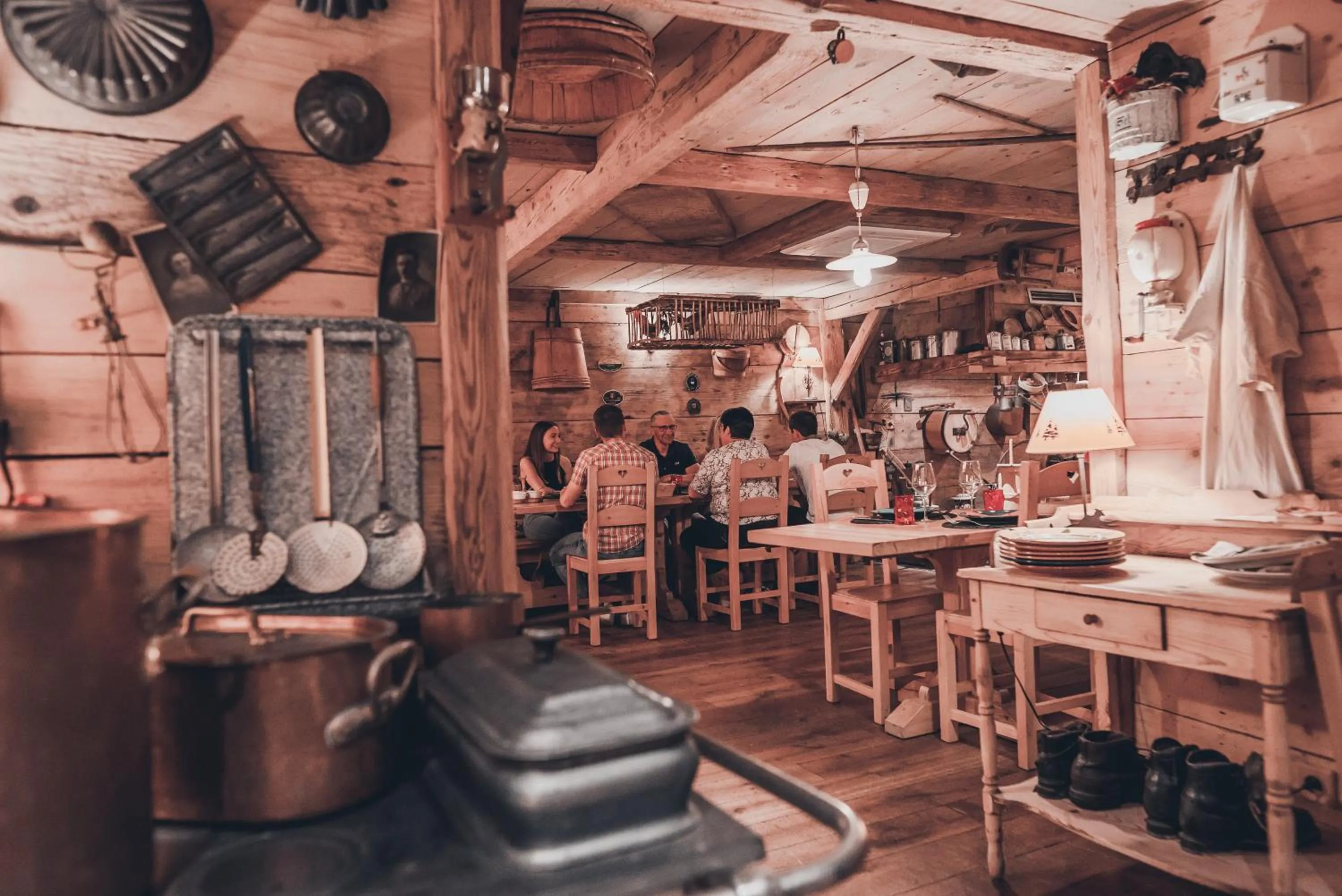 Restaurant/places to eat in Les Gentianettes Hotel & Spa