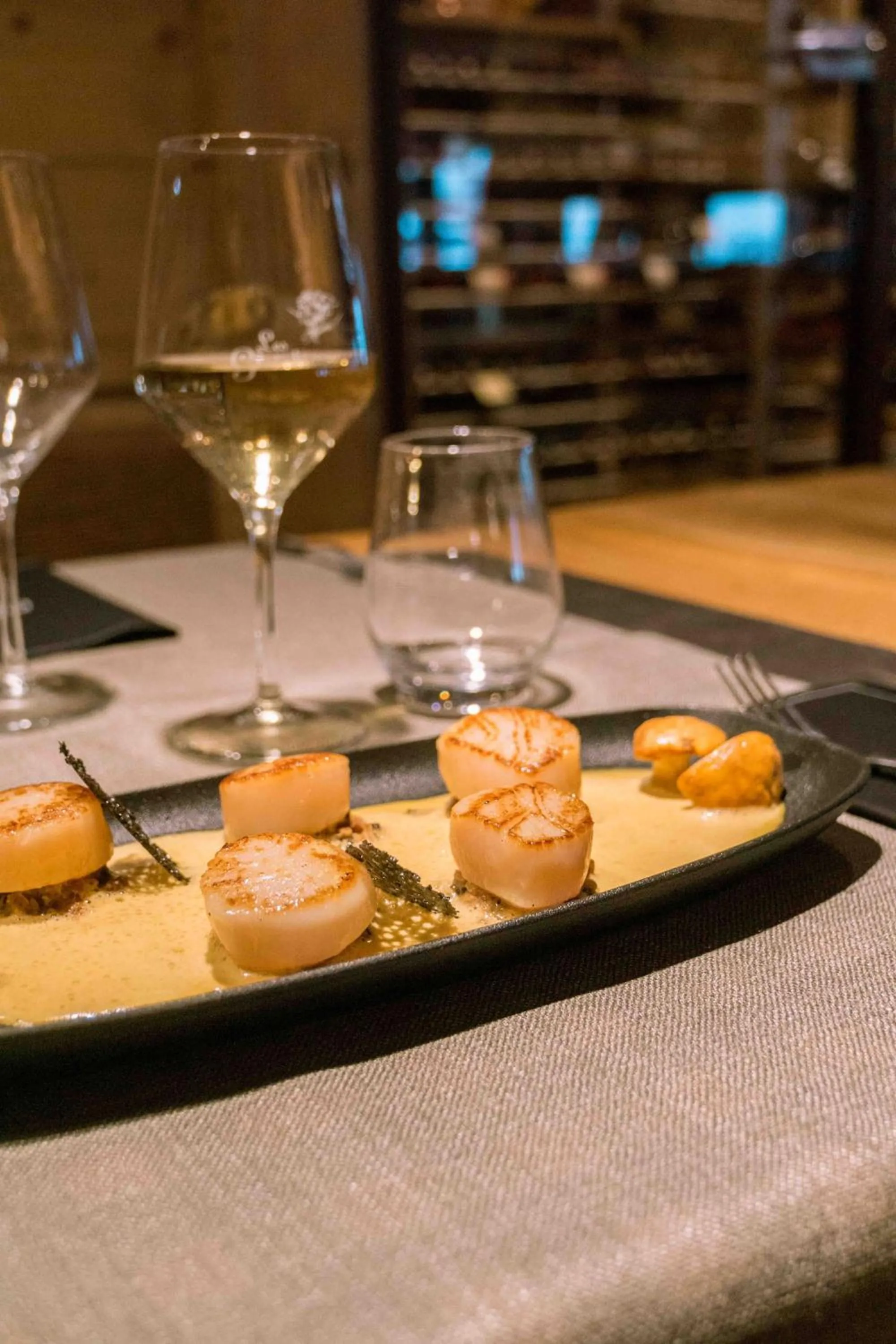 Food close-up in Les Gentianettes Hotel & Spa