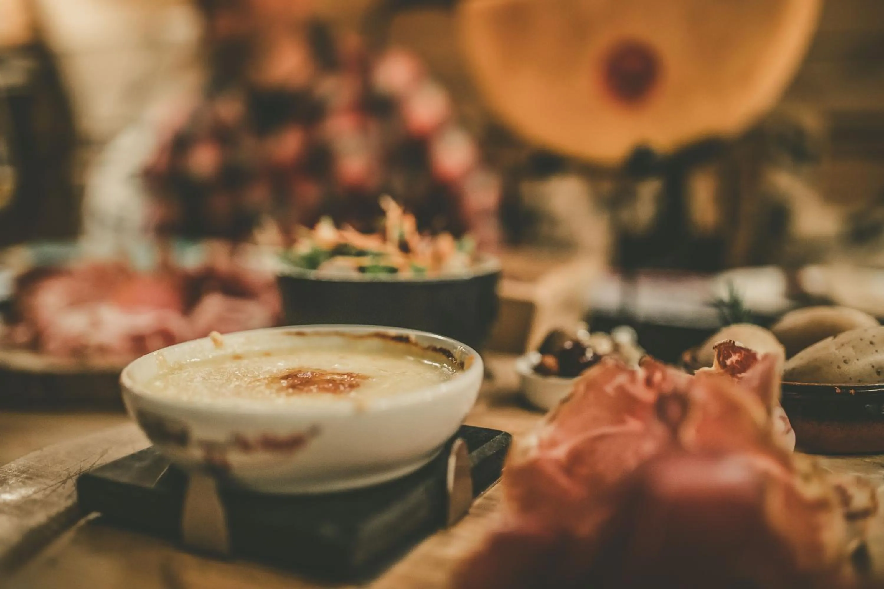 Food close-up in Les Gentianettes Hotel & Spa