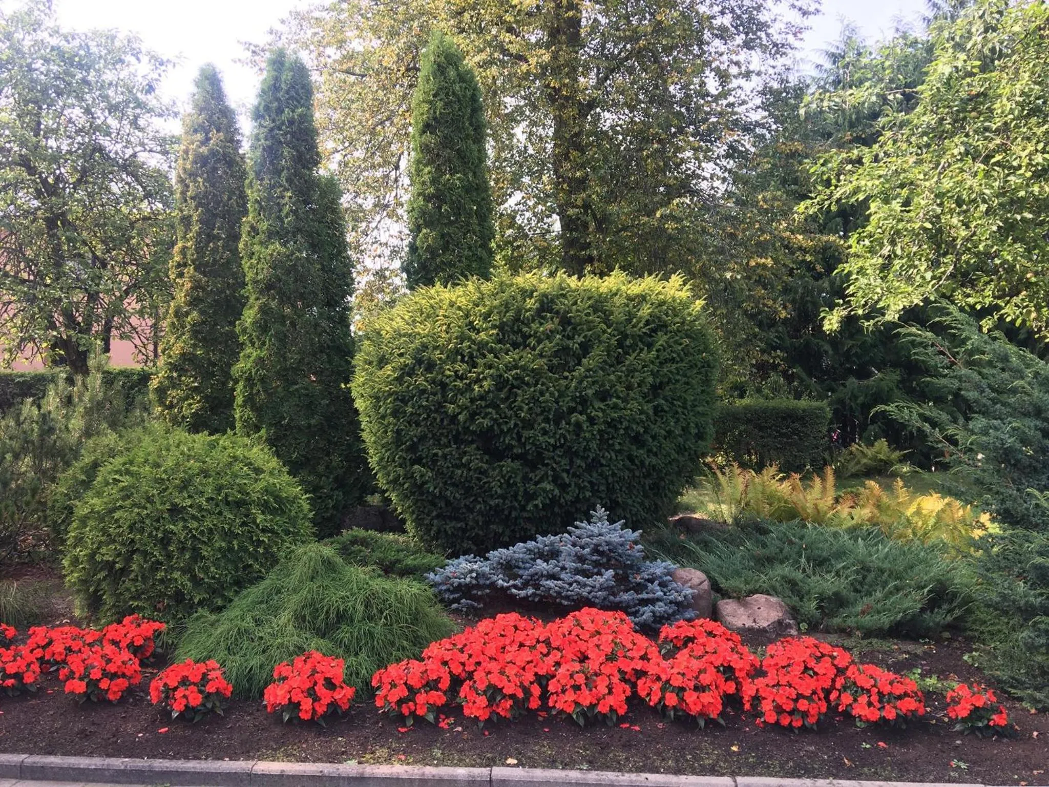 Garden in KTU Rest House Politechnika