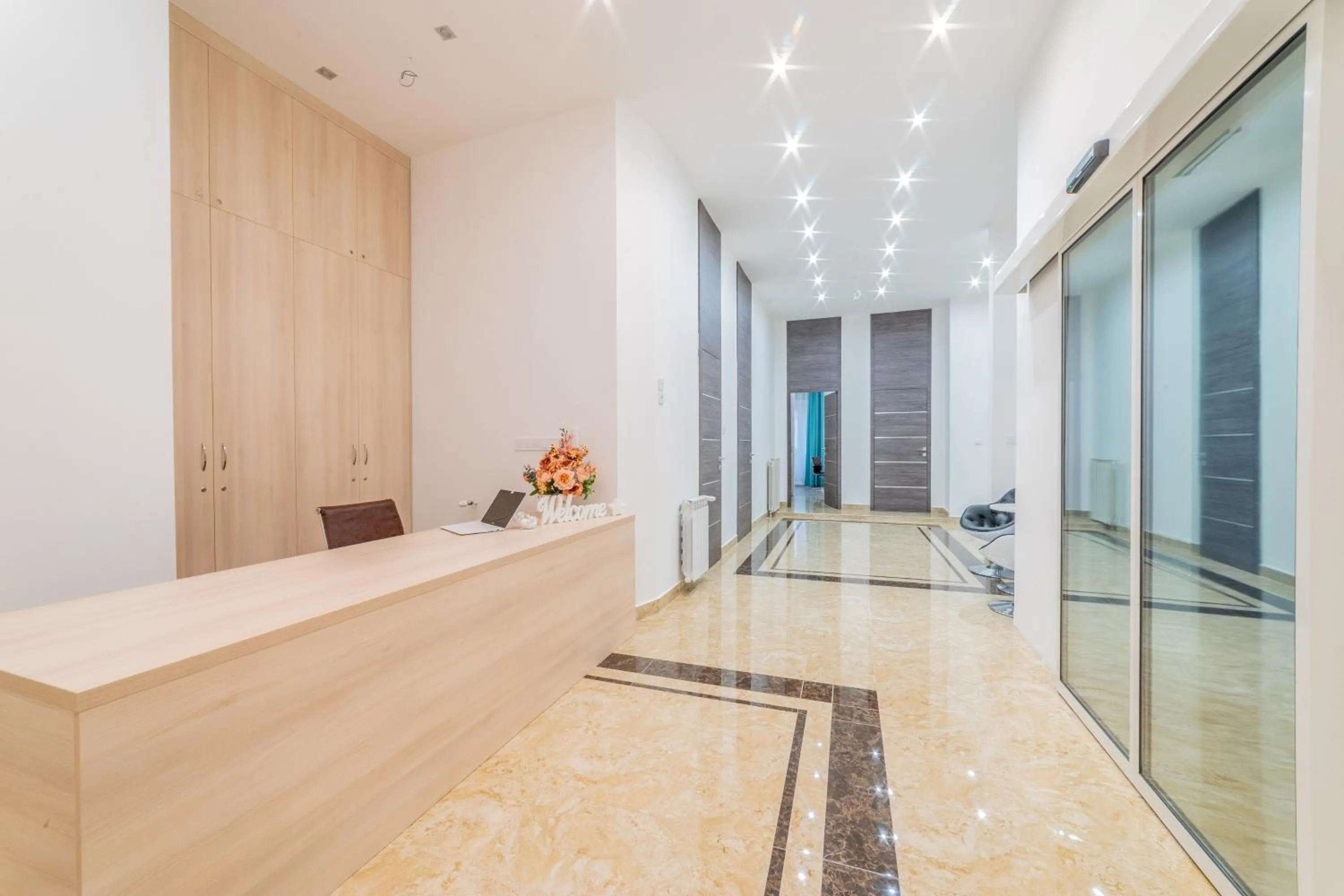 Lobby or reception in Global Suites Budapest