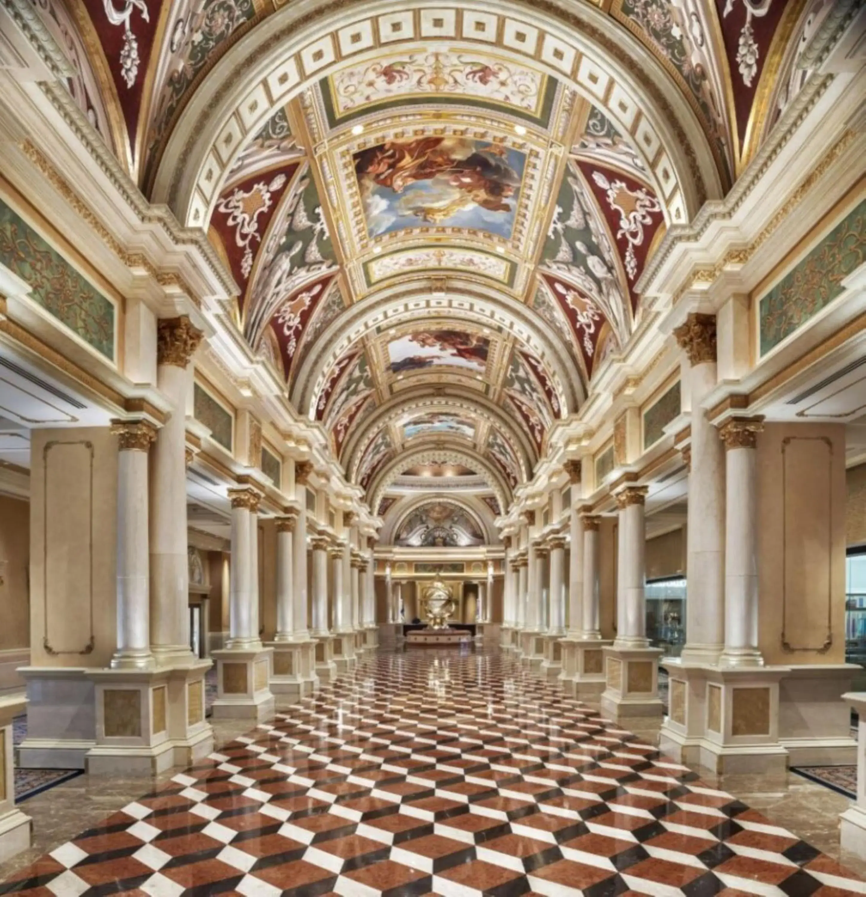 Lobby or reception in The Venetian® Resort Las Vegas Lobby or reception in The Venetian® Resort Las Vegas