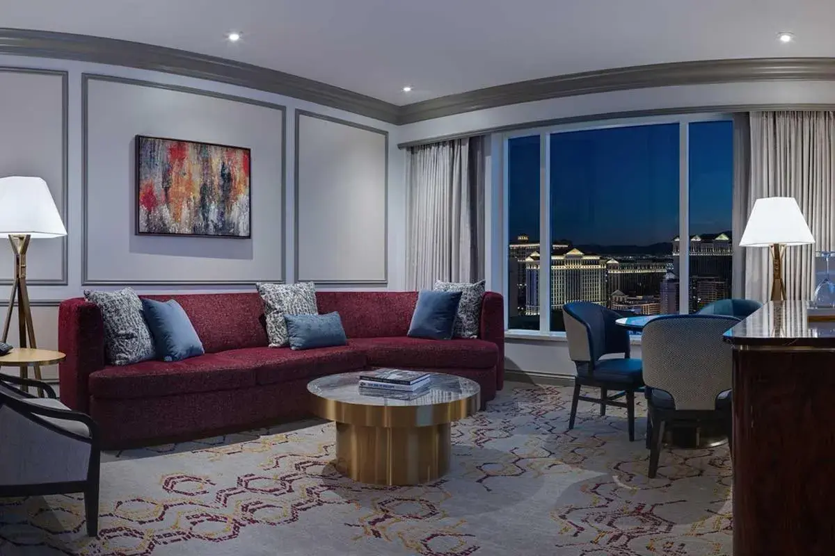 Living room in The Venetian® Resort Las Vegas Living room in The Venetian® Resort Las Vegas