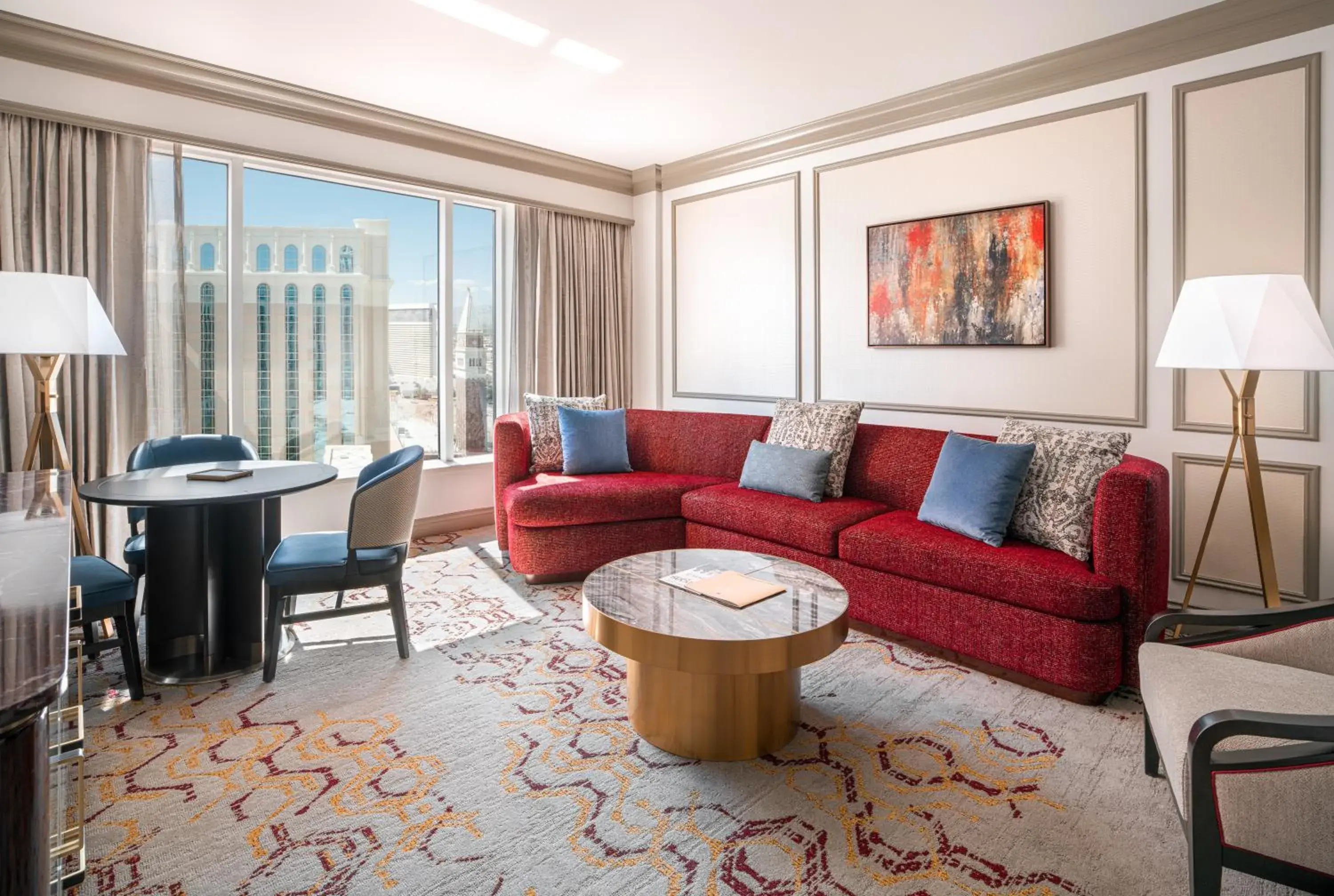 Living room in The Venetian® Resort Las Vegas Living room in The Venetian® Resort Las Vegas