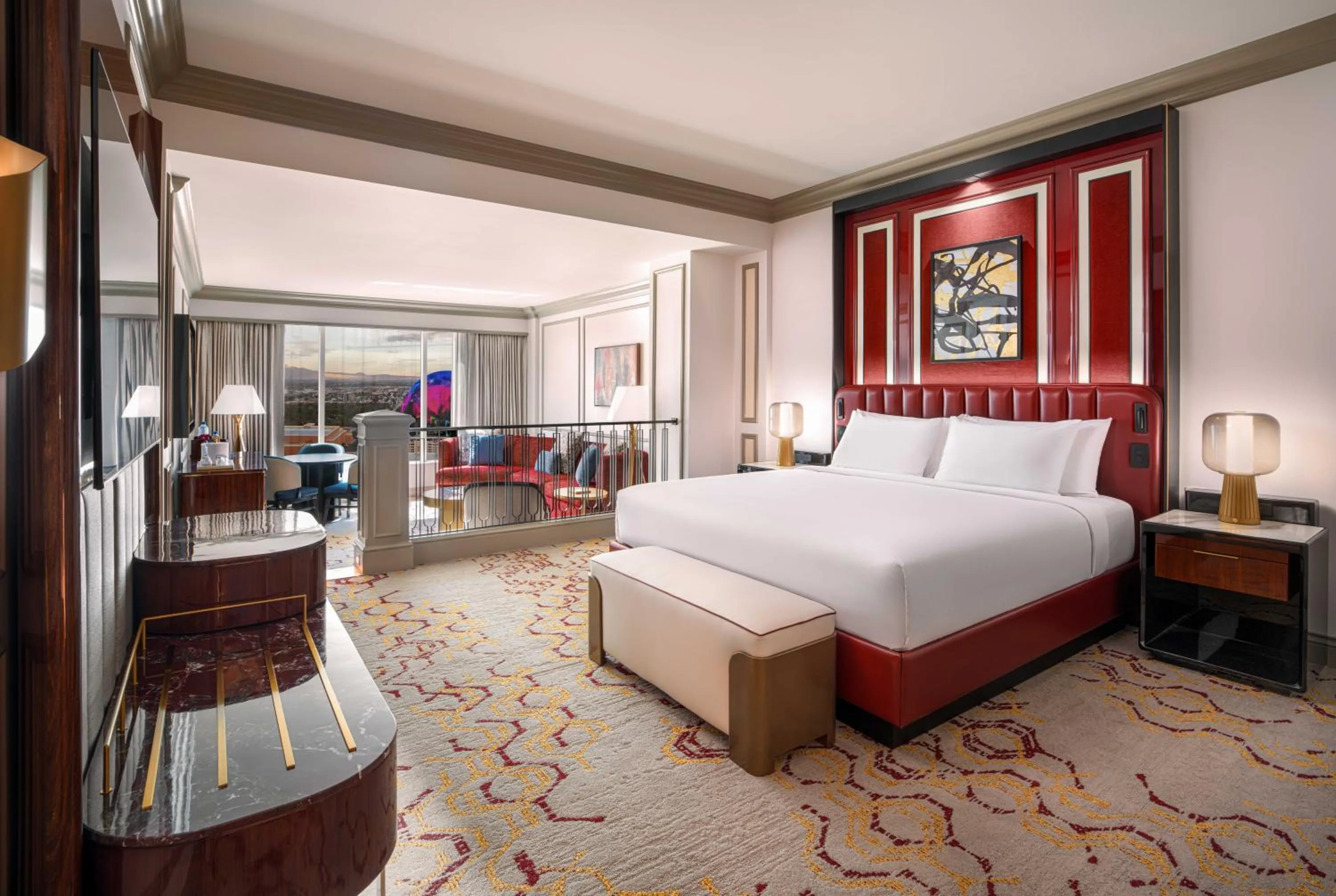 Bedroom, Bed in The Venetian® Resort Las Vegas
