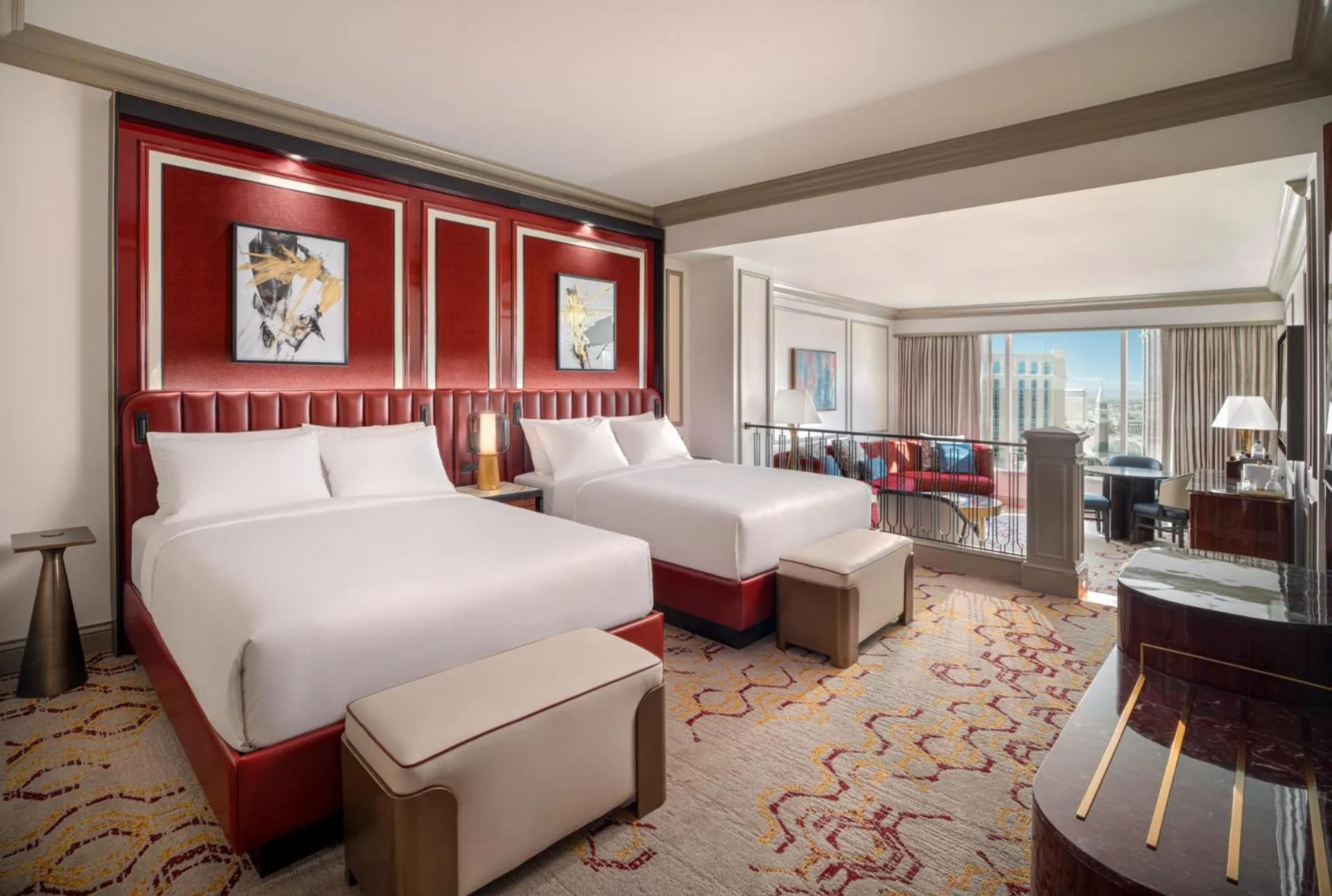 Bedroom, Bed in The Venetian® Resort Las Vegas