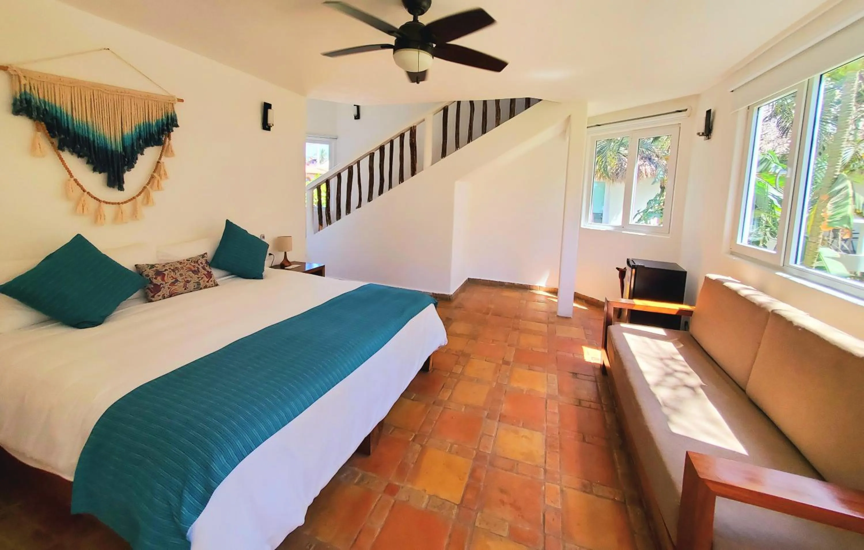 Bed in Hotel Ysuri San Pancho