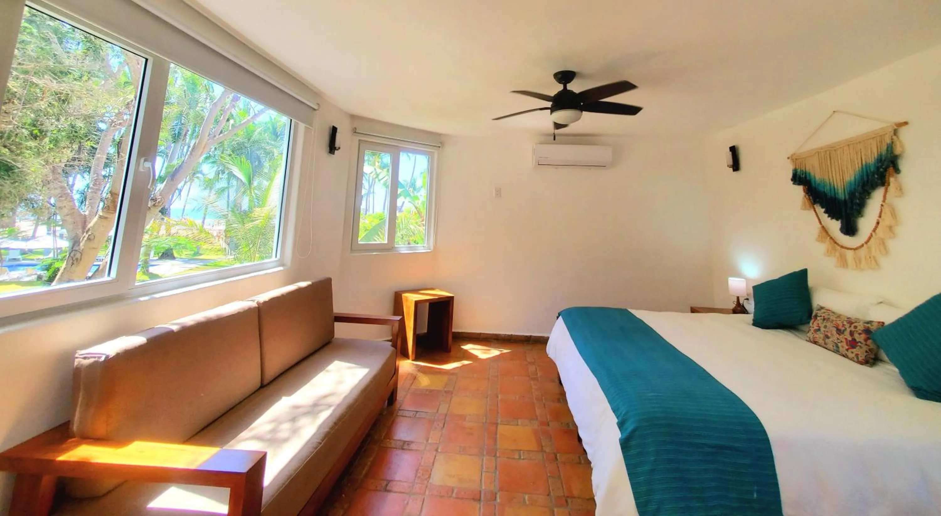 Bed in Hotel Ysuri San Pancho