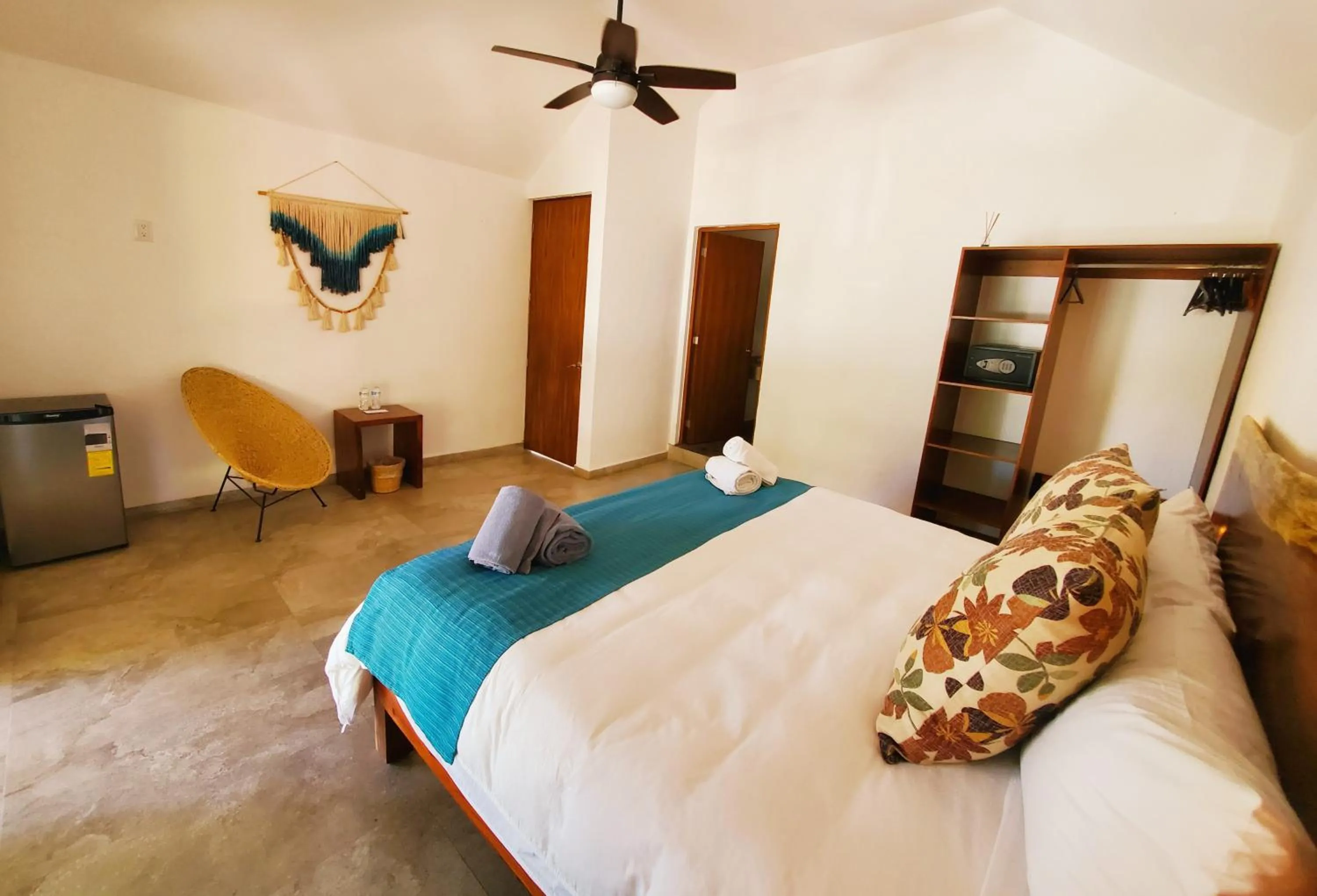 Bed in Hotel Ysuri San Pancho