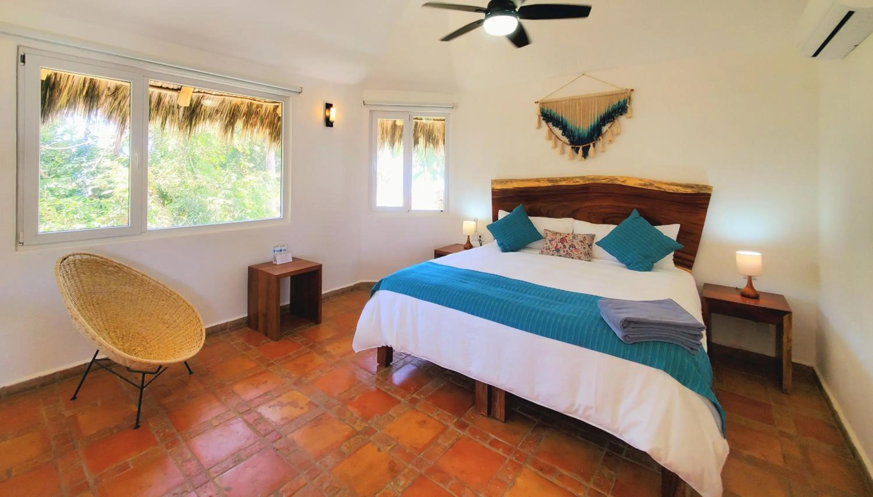 Bed in Hotel Ysuri San Pancho