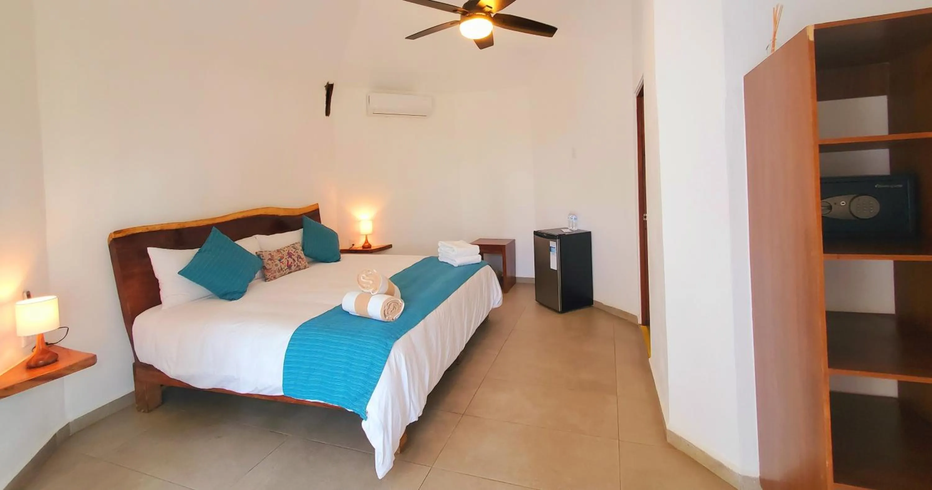 Bed in Hotel Ysuri San Pancho