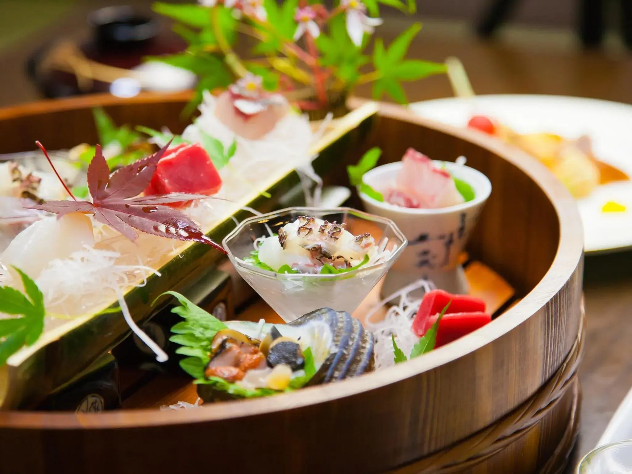 Food close-up in Yufuin-Sanso Waremokou Food close-up in Yufuin-Sanso Waremokou