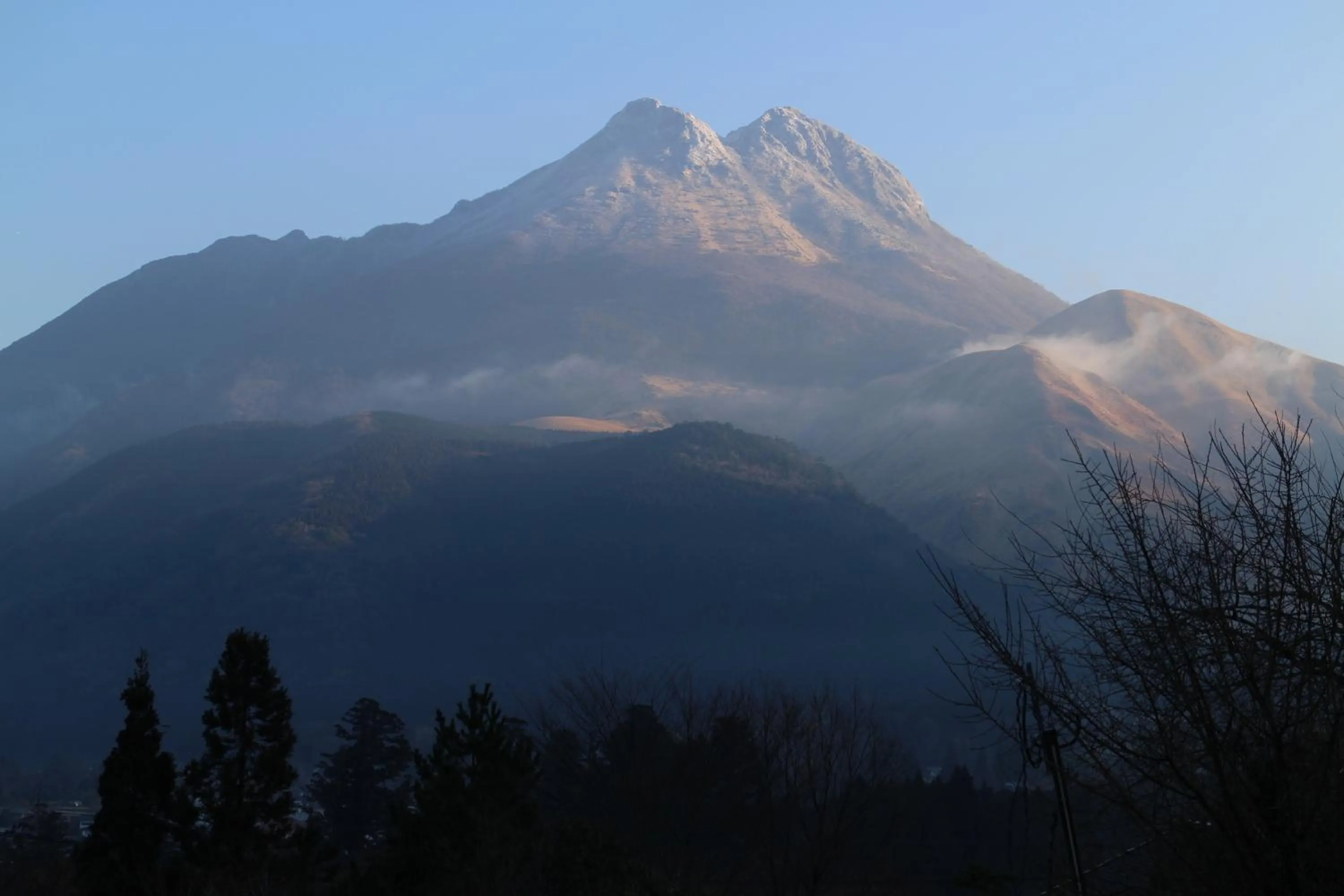 Natural landscape in Yufuin-Sanso Waremokou