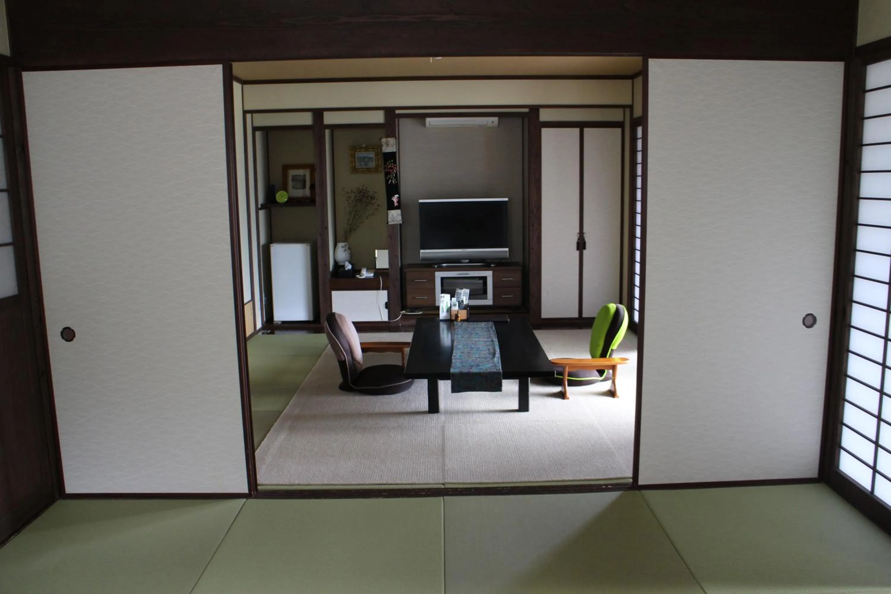 Dining area in Yufuin-Sanso Waremokou