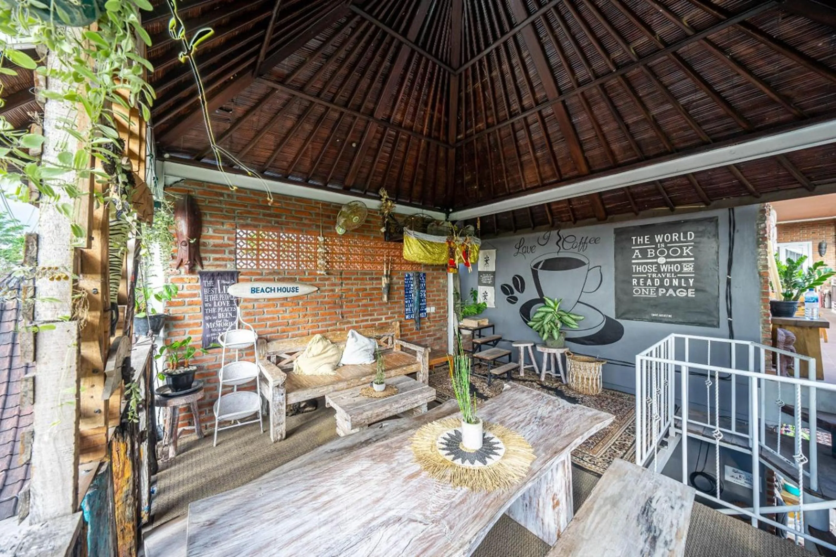 Living room in Art Canggu Village