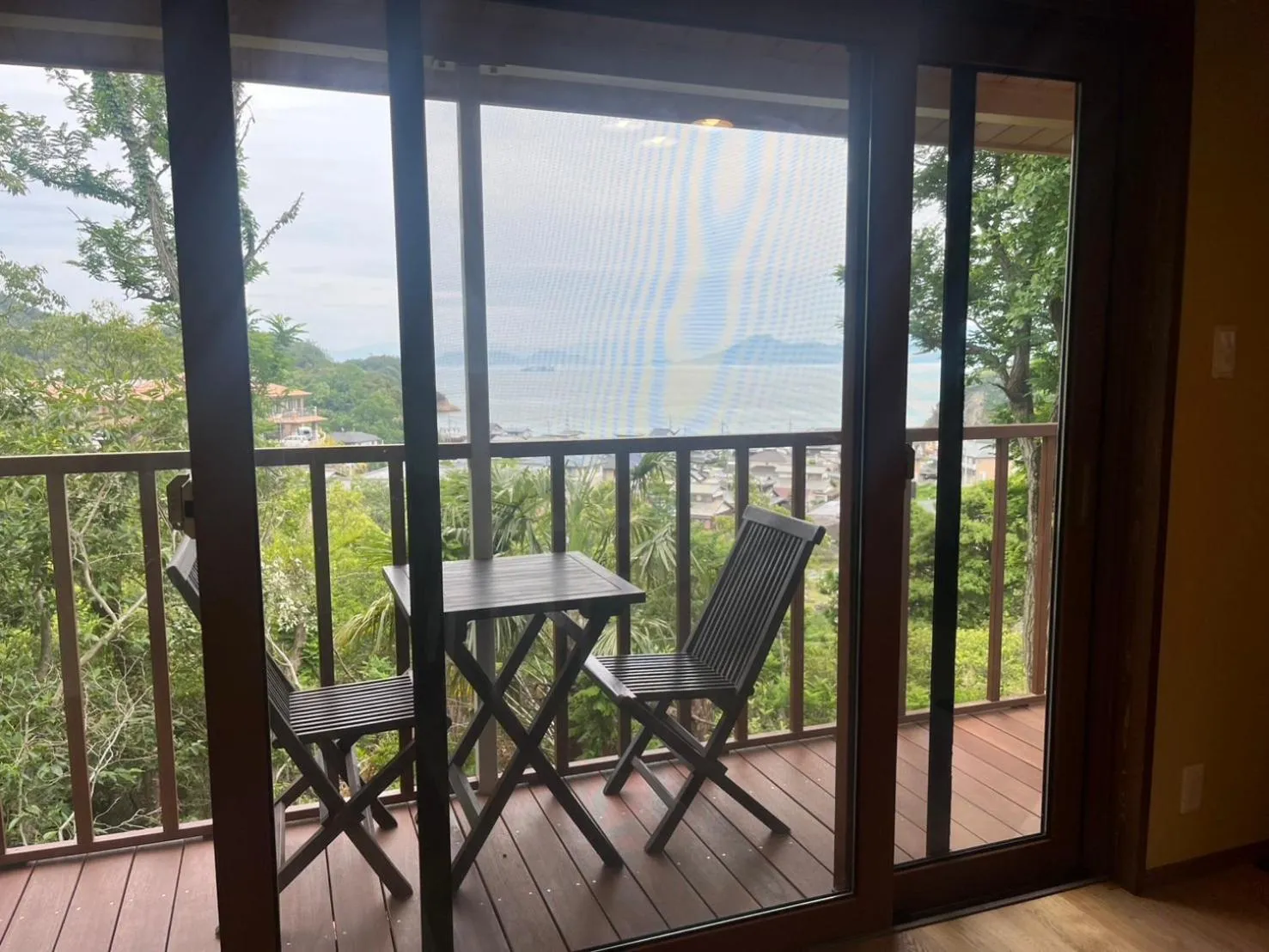 Balcony/Terrace in MY LODGE Naoshima