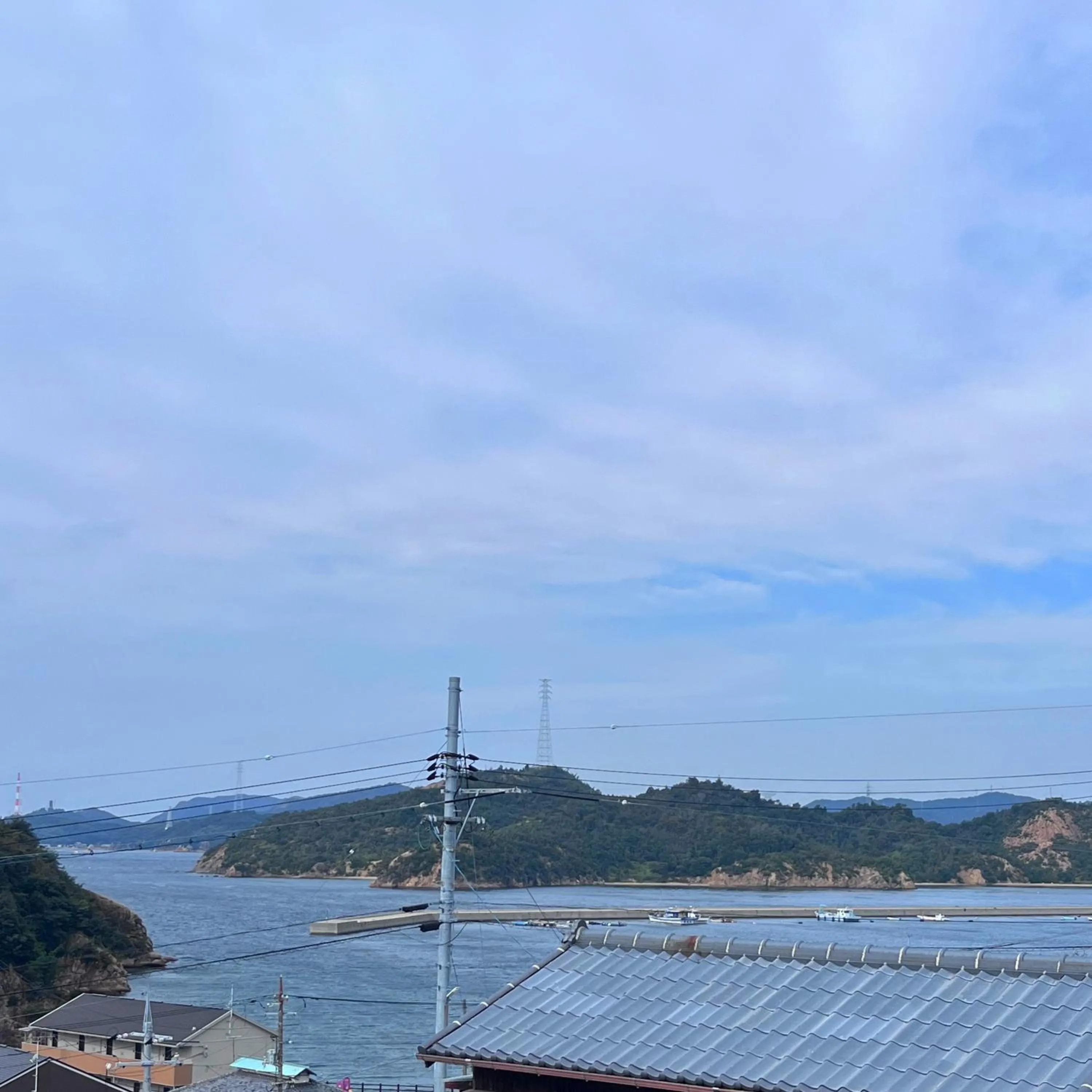 Sea view in MY LODGE Naoshima