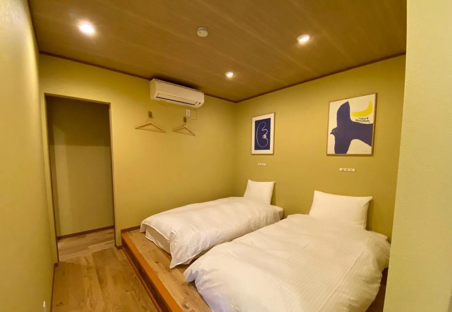 Bed in MY LODGE Naoshima