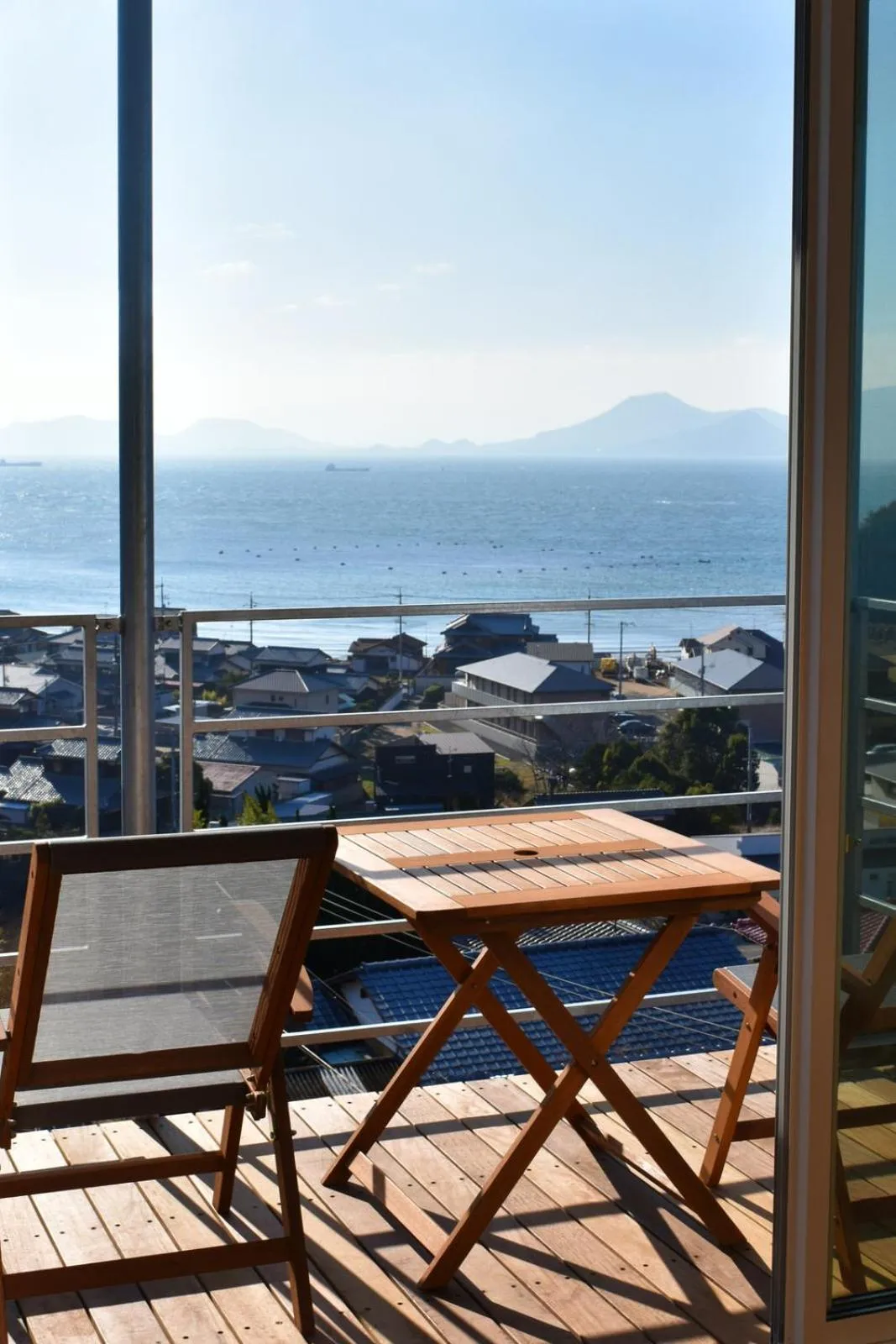 Balcony/Terrace in MY LODGE Naoshima