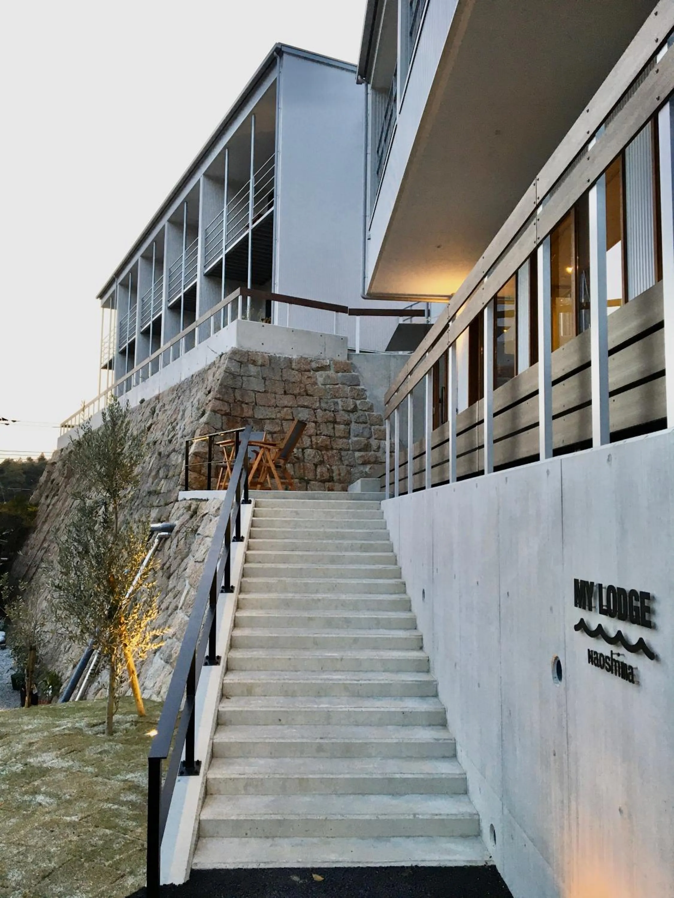 Property building in MY LODGE Naoshima