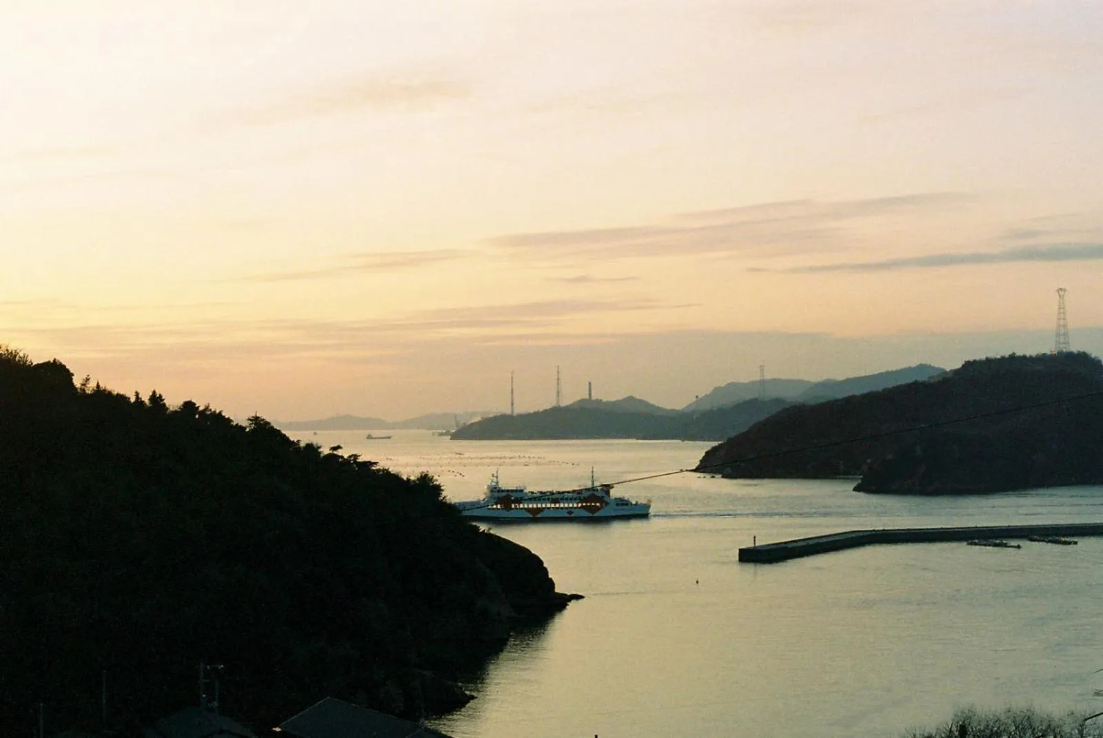 Natural landscape in MY LODGE Naoshima