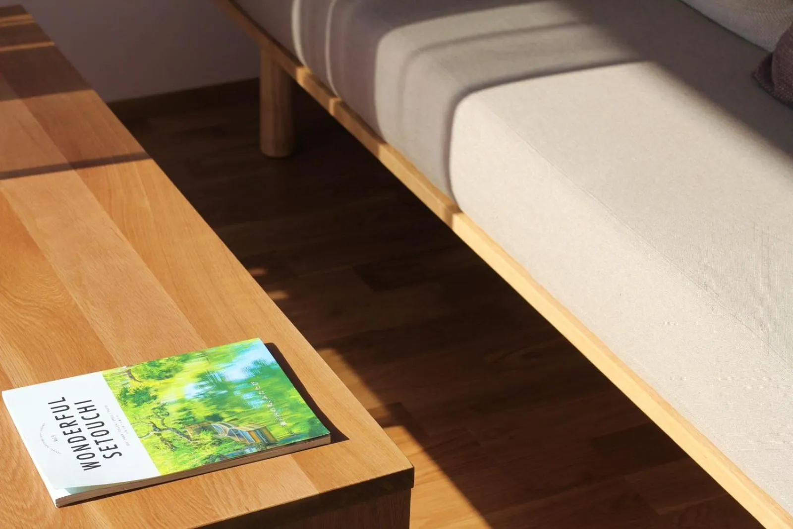 Photo of the whole room in MY LODGE Naoshima