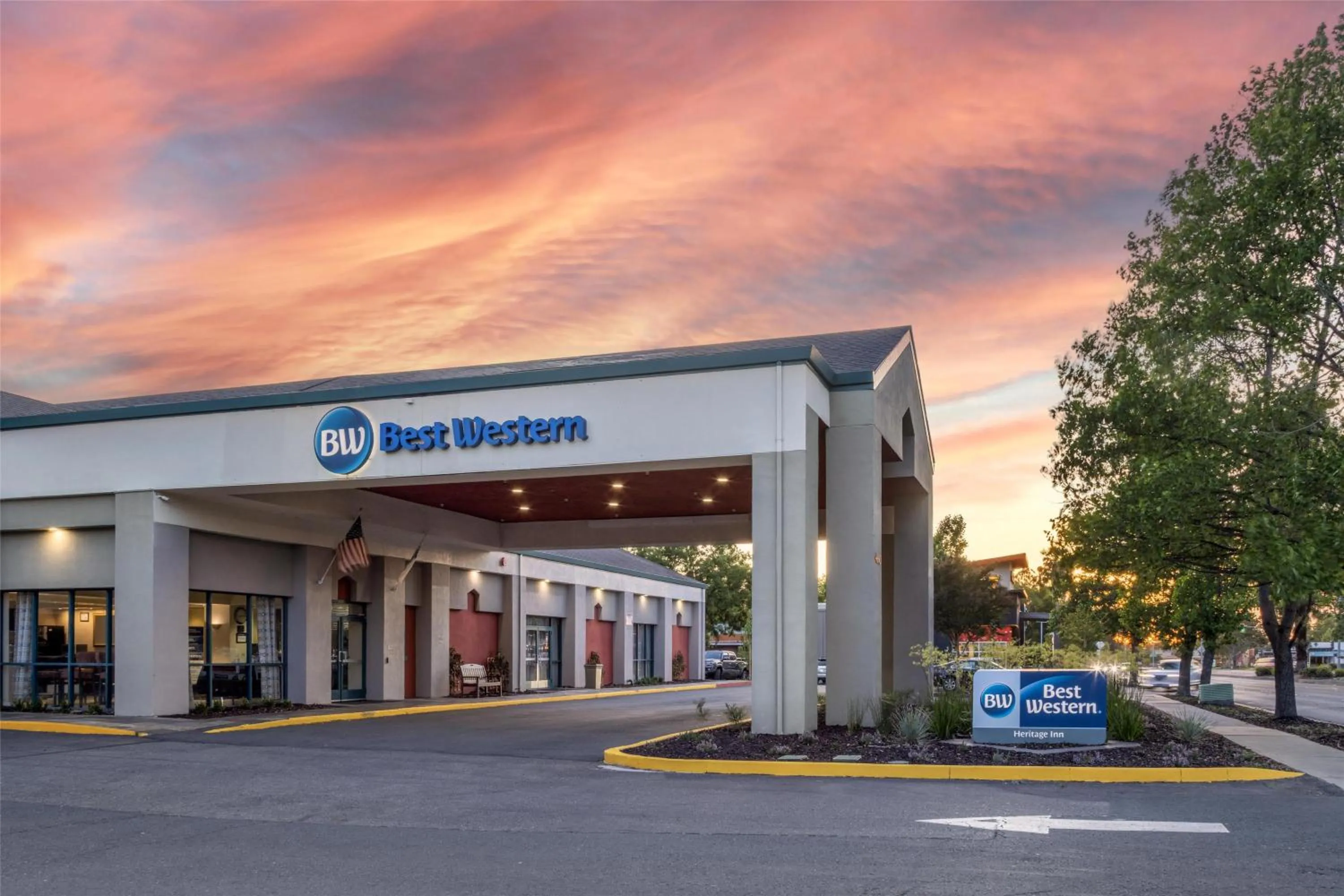 Property building in Best Western Heritage Inn