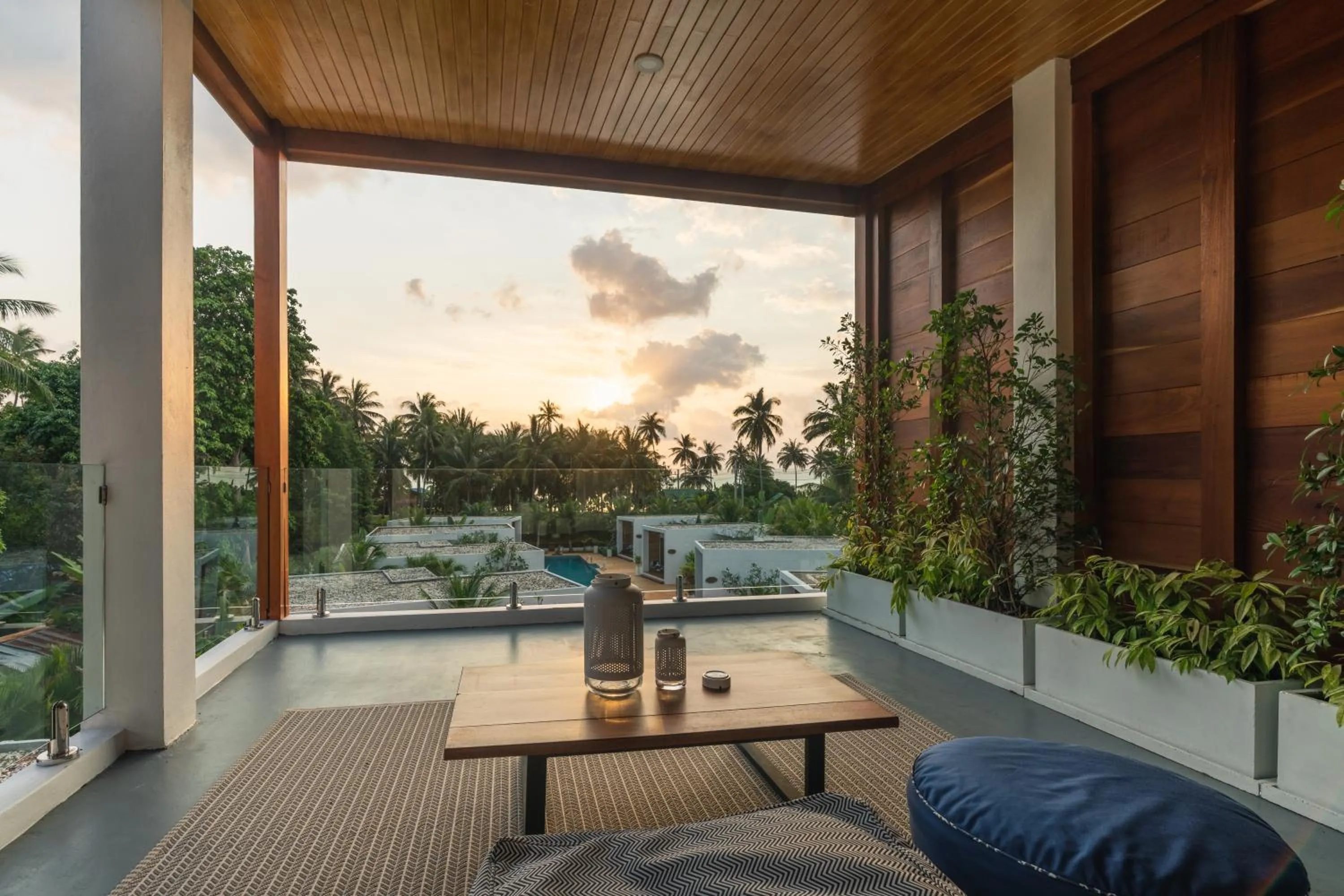 Patio in Zee Luxury Boutique Hotel