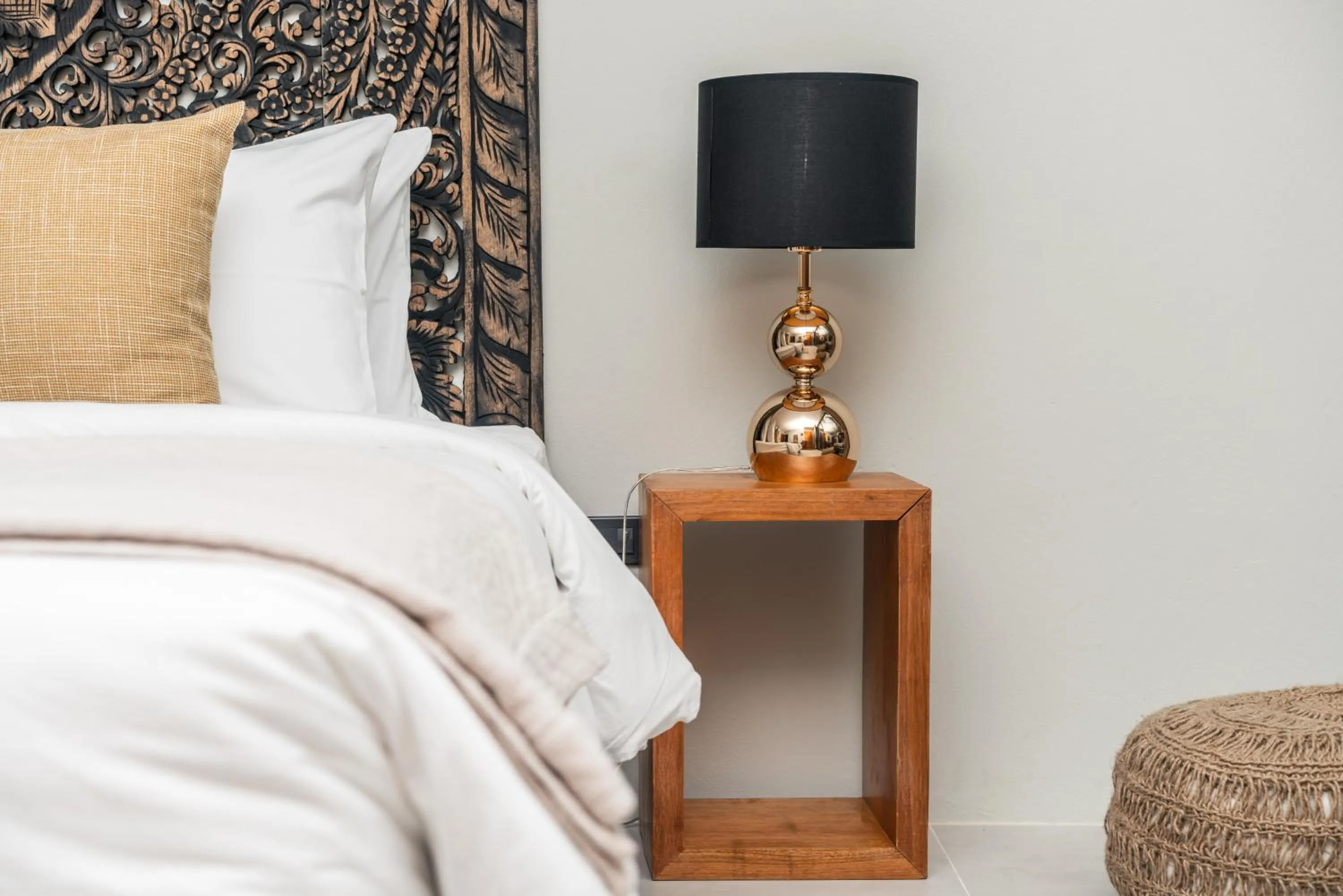 Bed in Zee Luxury Boutique Hotel