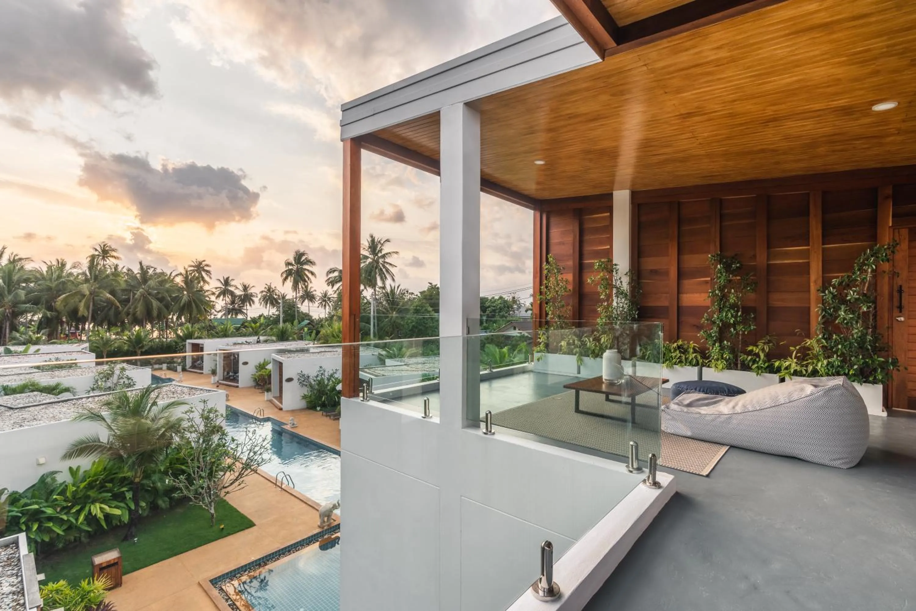 Patio in Zee Luxury Boutique Hotel