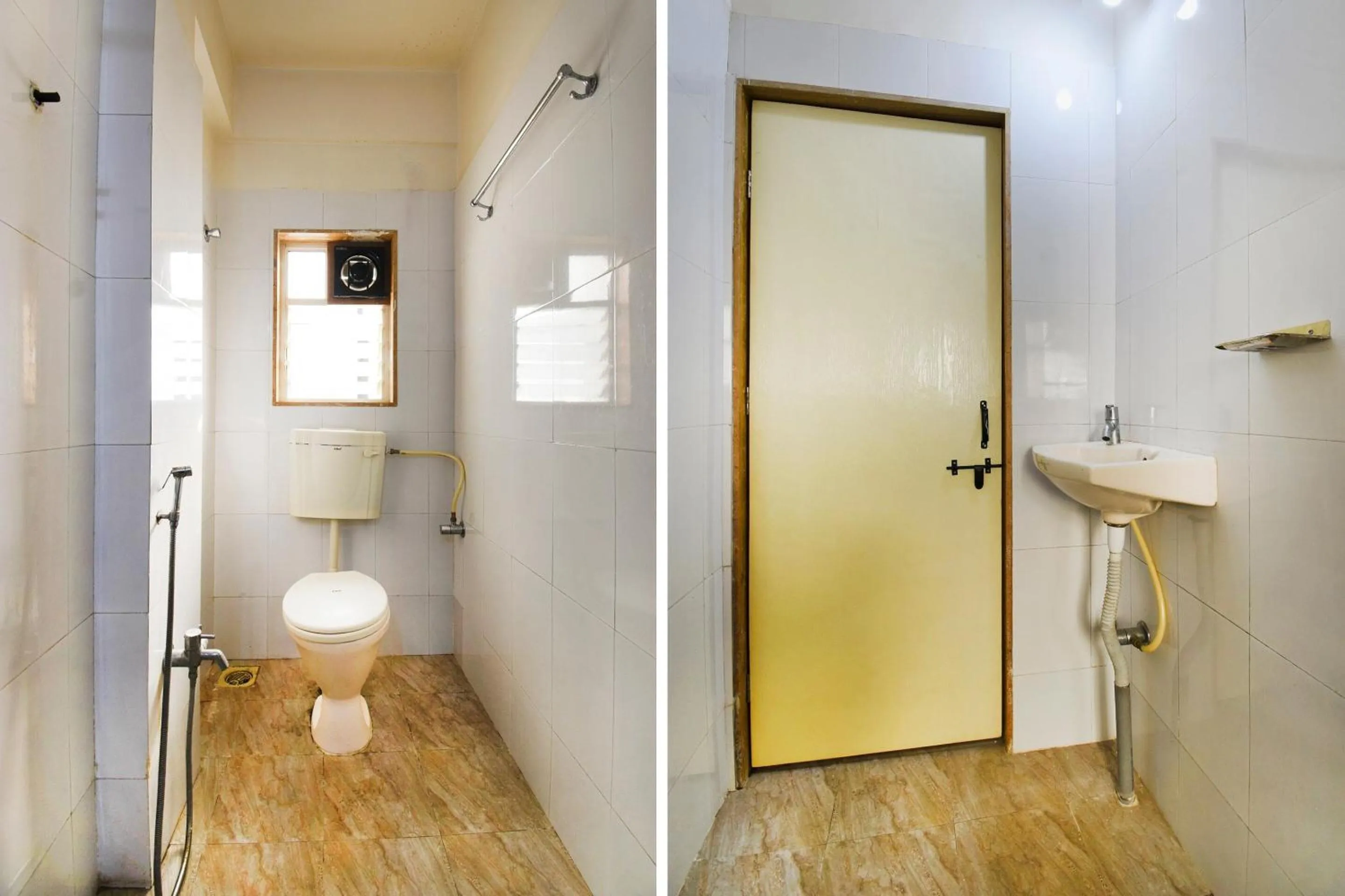 Bathroom in Hotel O by OYO Dwarka Lodge