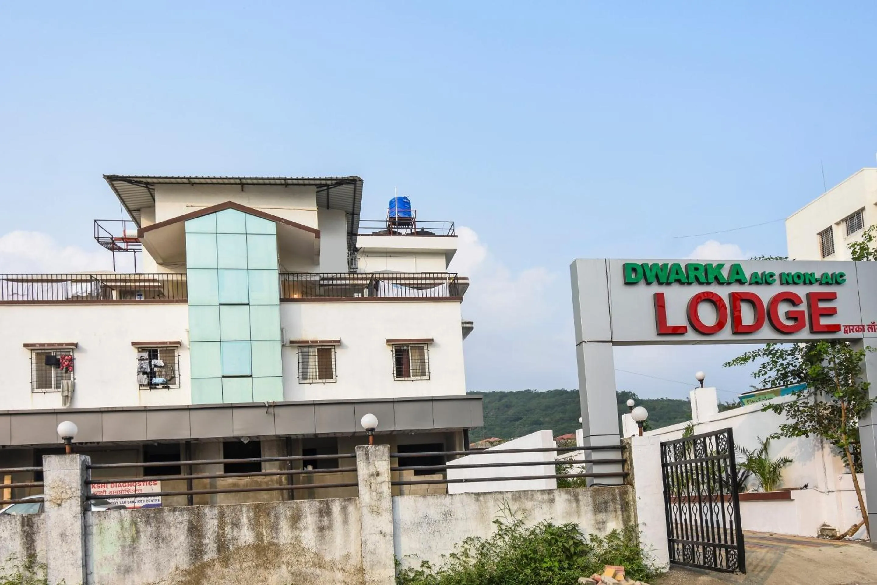 Facade/entrance in Hotel O by OYO Dwarka Lodge